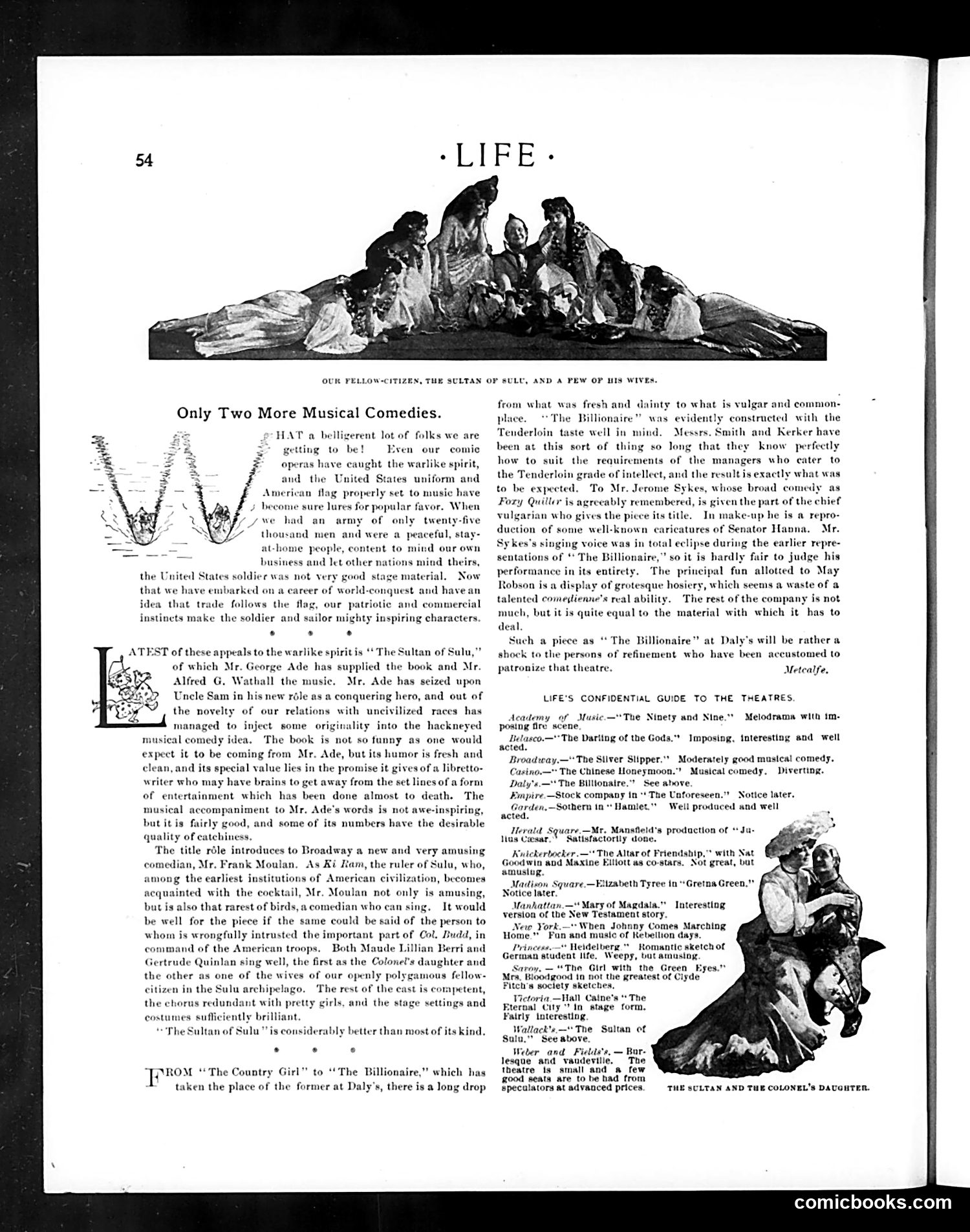Life — January 15, 1903 — page 12: Life, 1903-01-15
