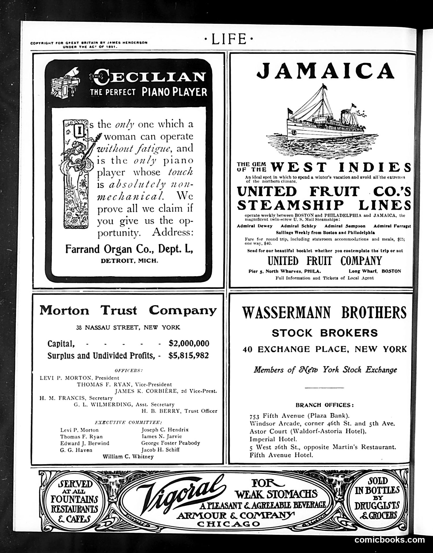 Life — January 22, 1903 — page 2: Life, 1903-01-22