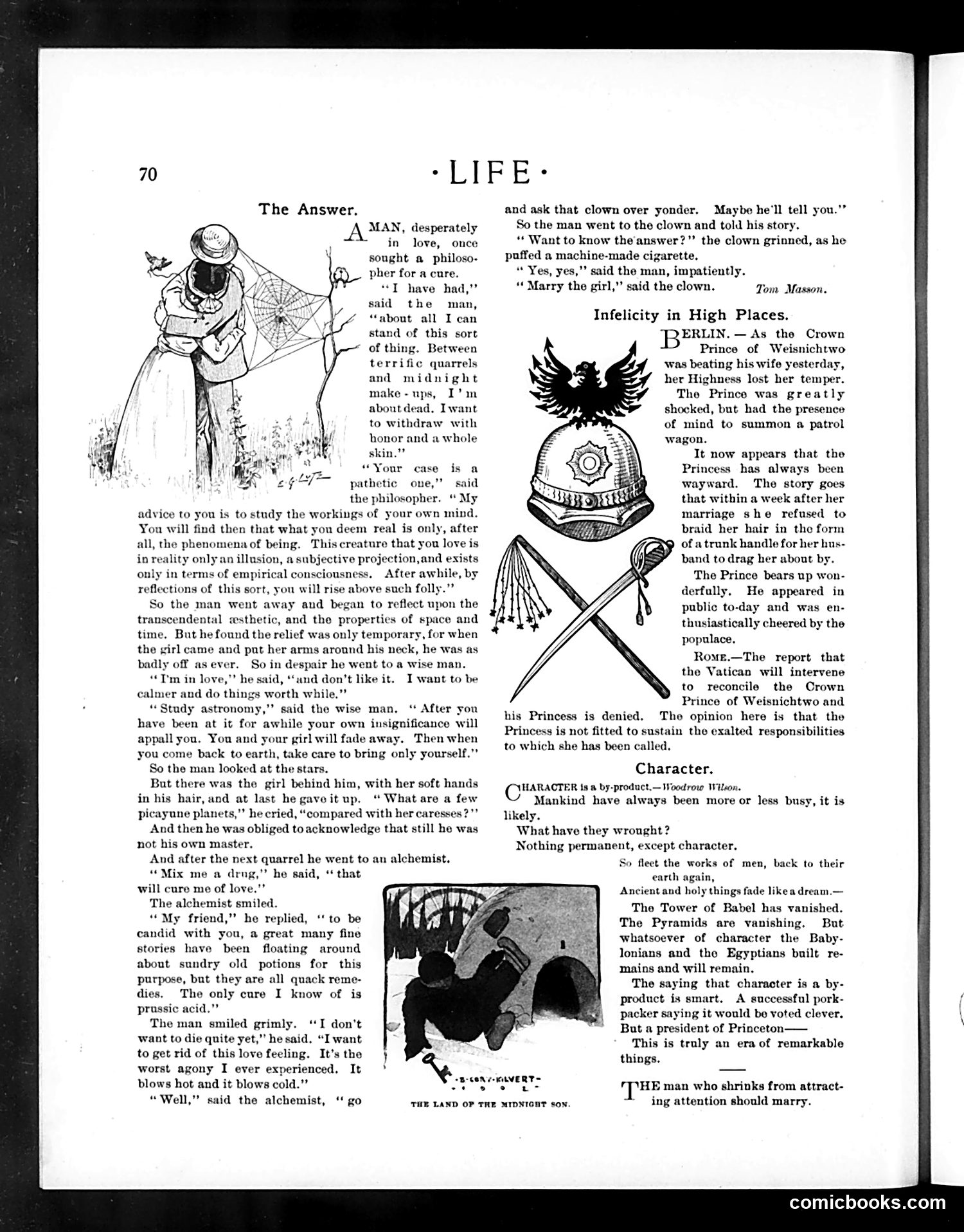 Life — January 22, 1903 — page 8: Life, 1903-01-22