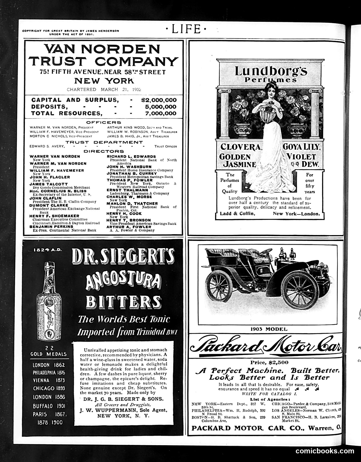 Life — February 12, 1903 — page 2: Life, 1903-02-12
