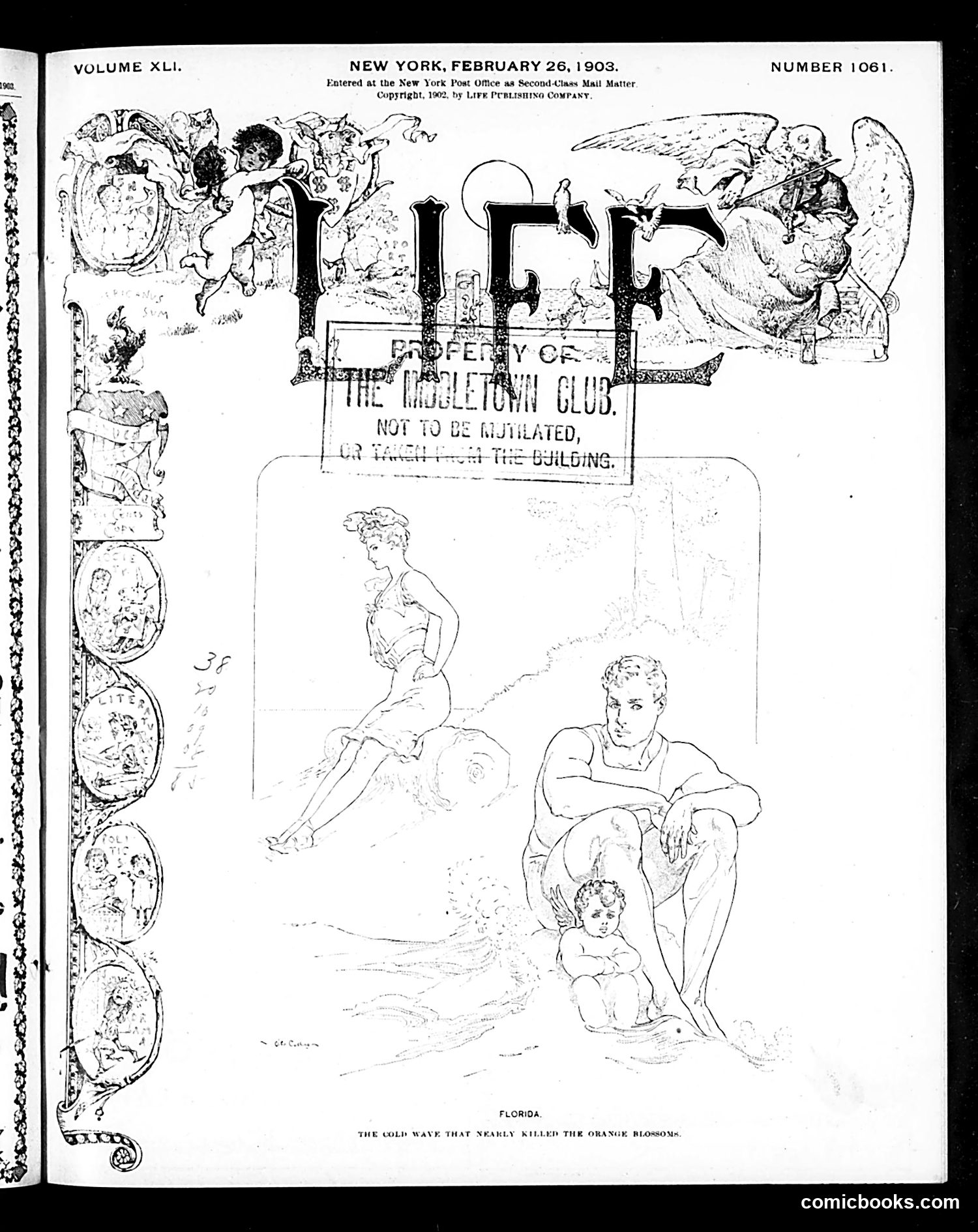 Life — February 26, 1903 — page 1: Life, 1903-02-26