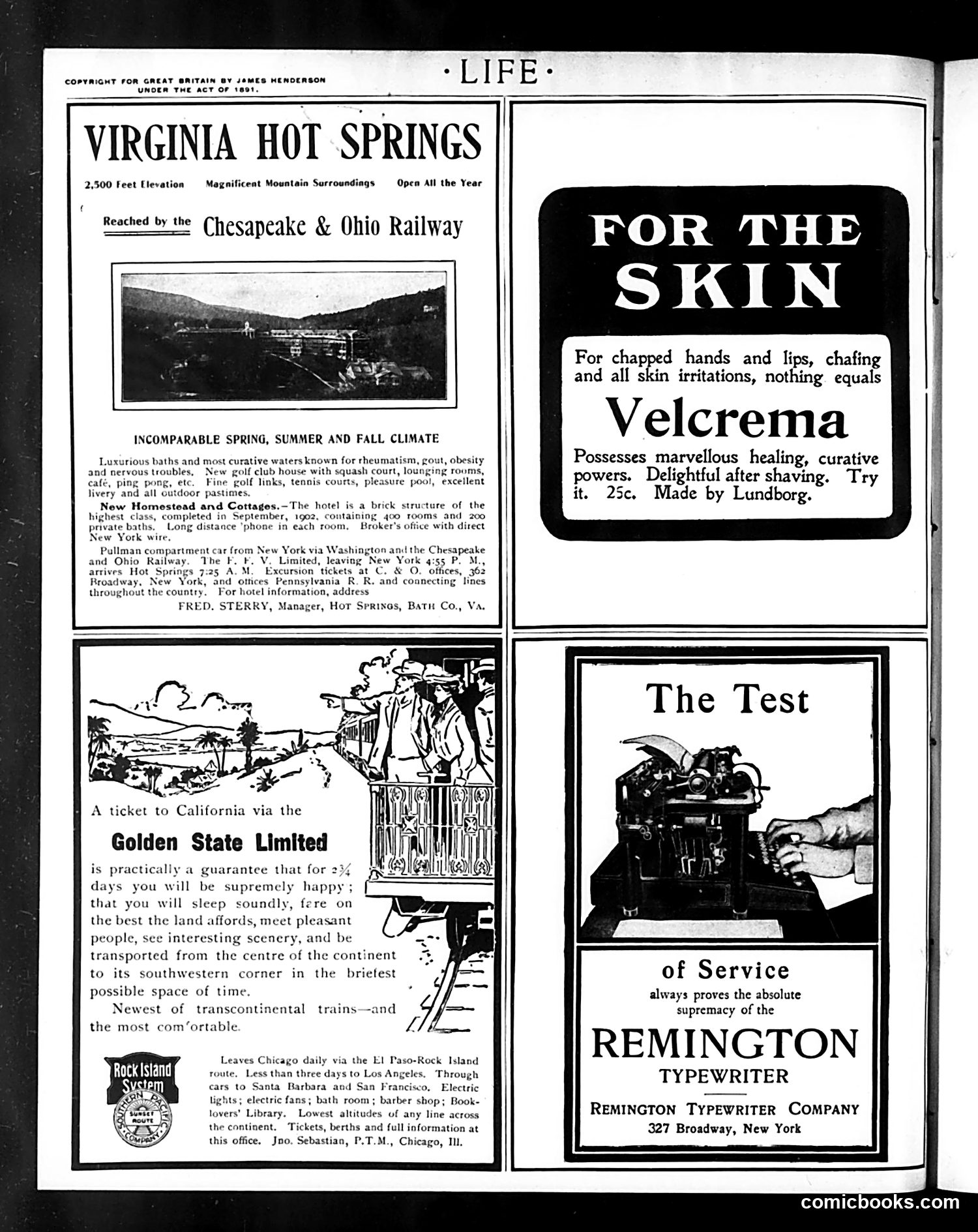 Life — March 5, 1903 — page 2: Life, 1903-03-05