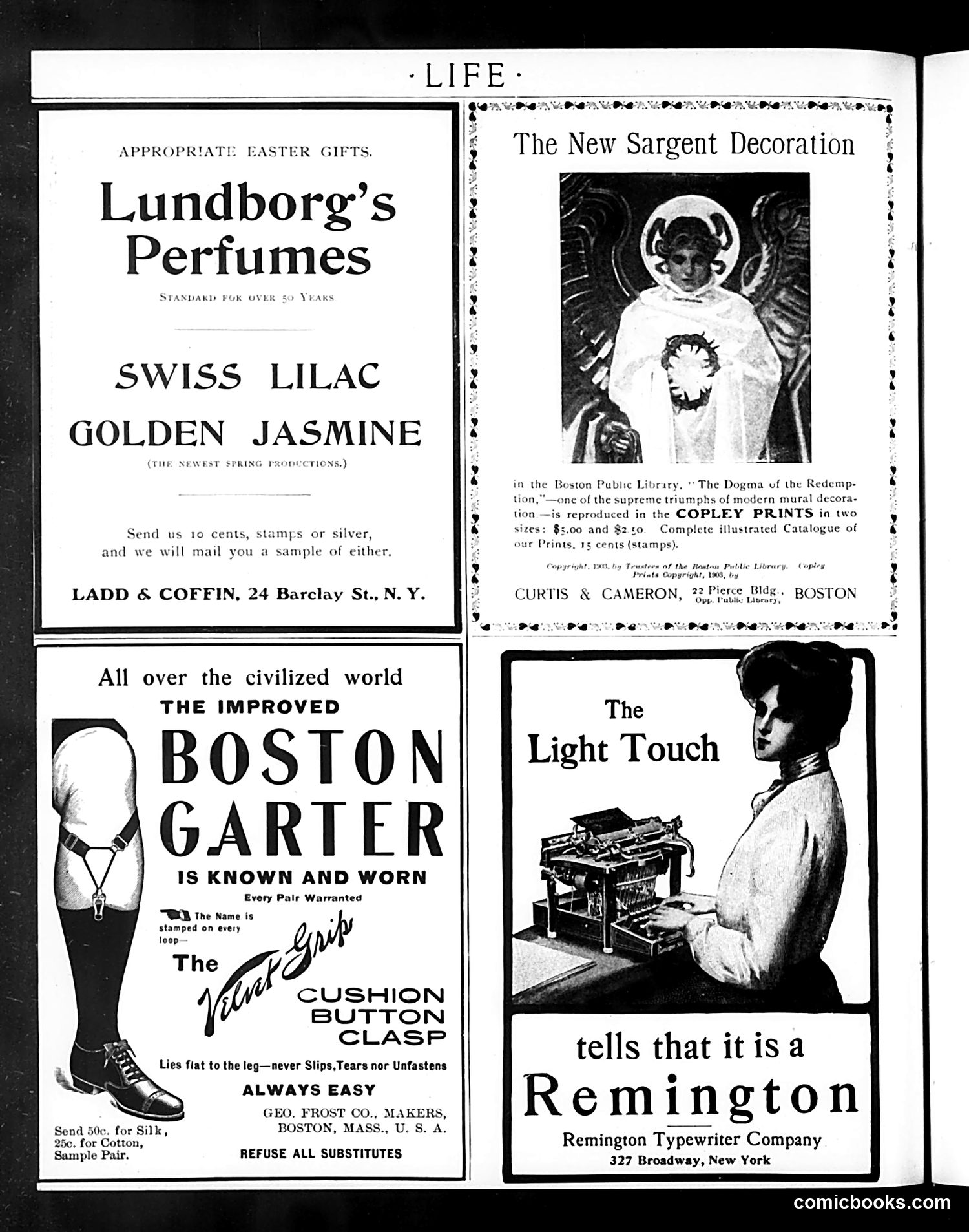 Life — April 2, 1903 — page 4: Life, 1903-04-02