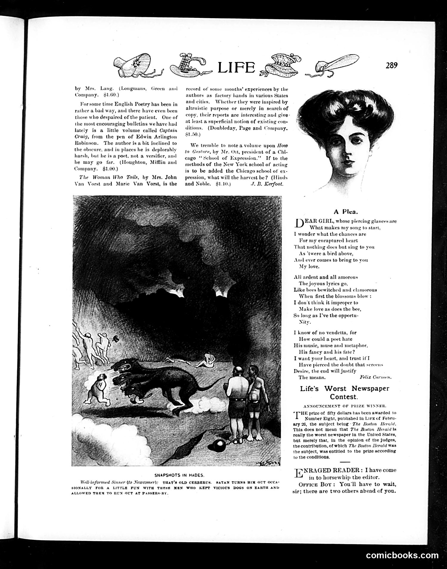 Life — April 2, 1903 — page 9: Life, 1903-04-02