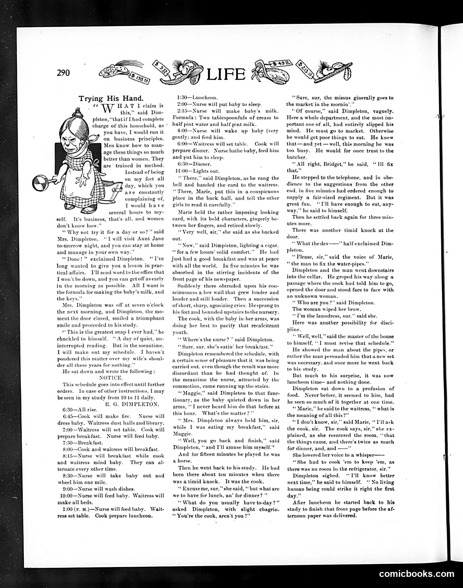 Life — April 2, 1903 — page 10: Life, 1903-04-02