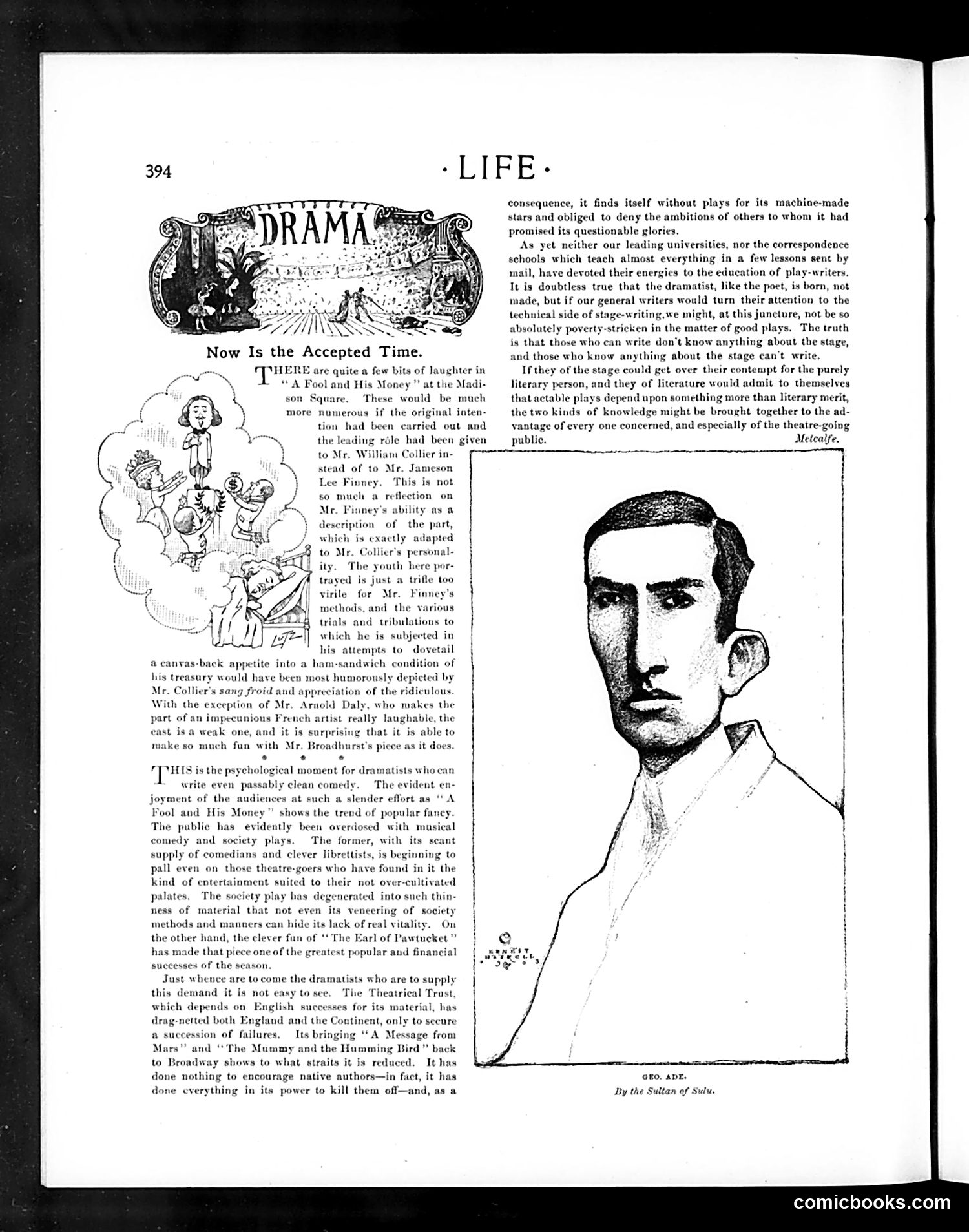 Life — April 30, 1903 — page 12: Life, 1903-04-30