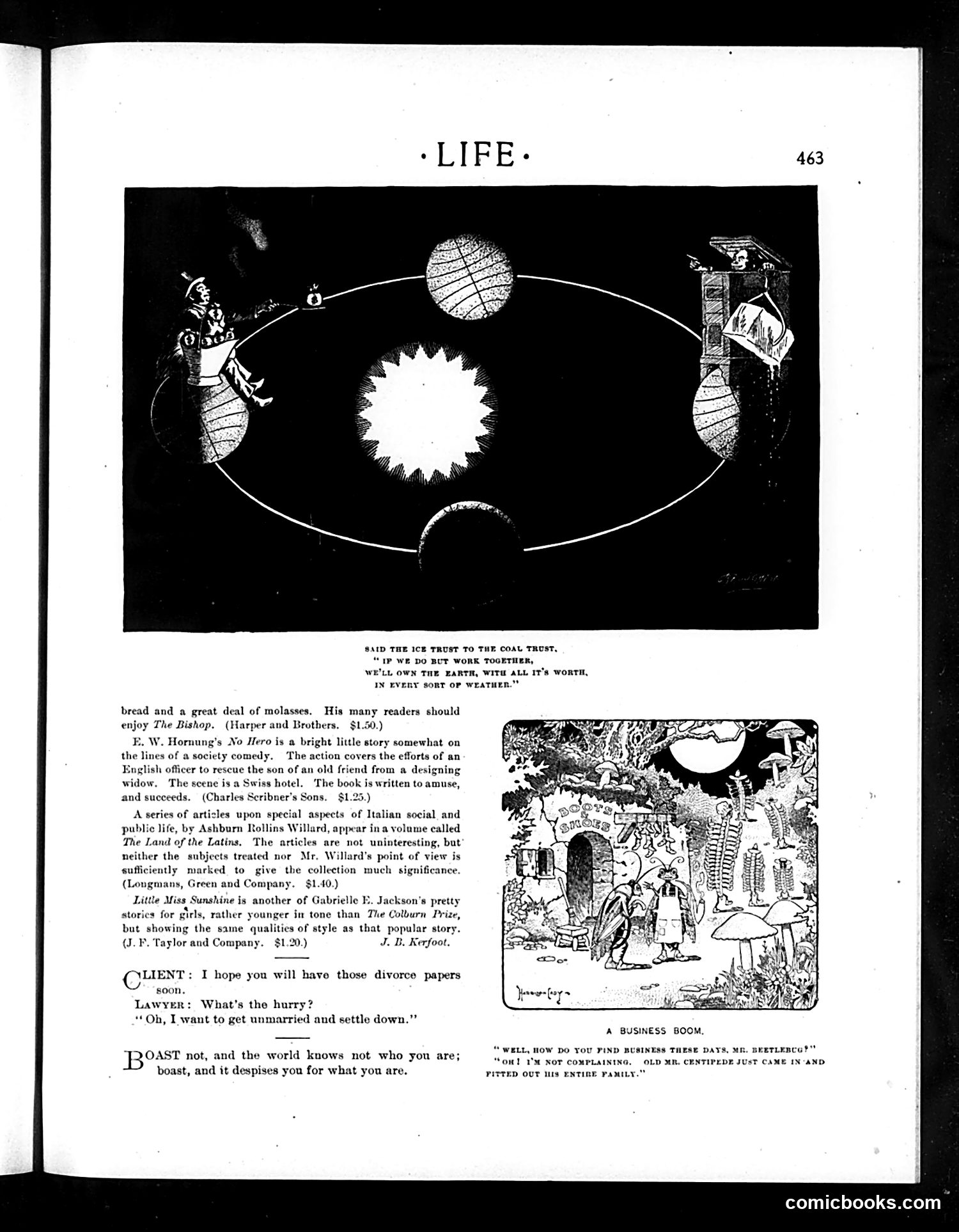 Life — May 21, 1903 — page 9: Life, 1903-05-21