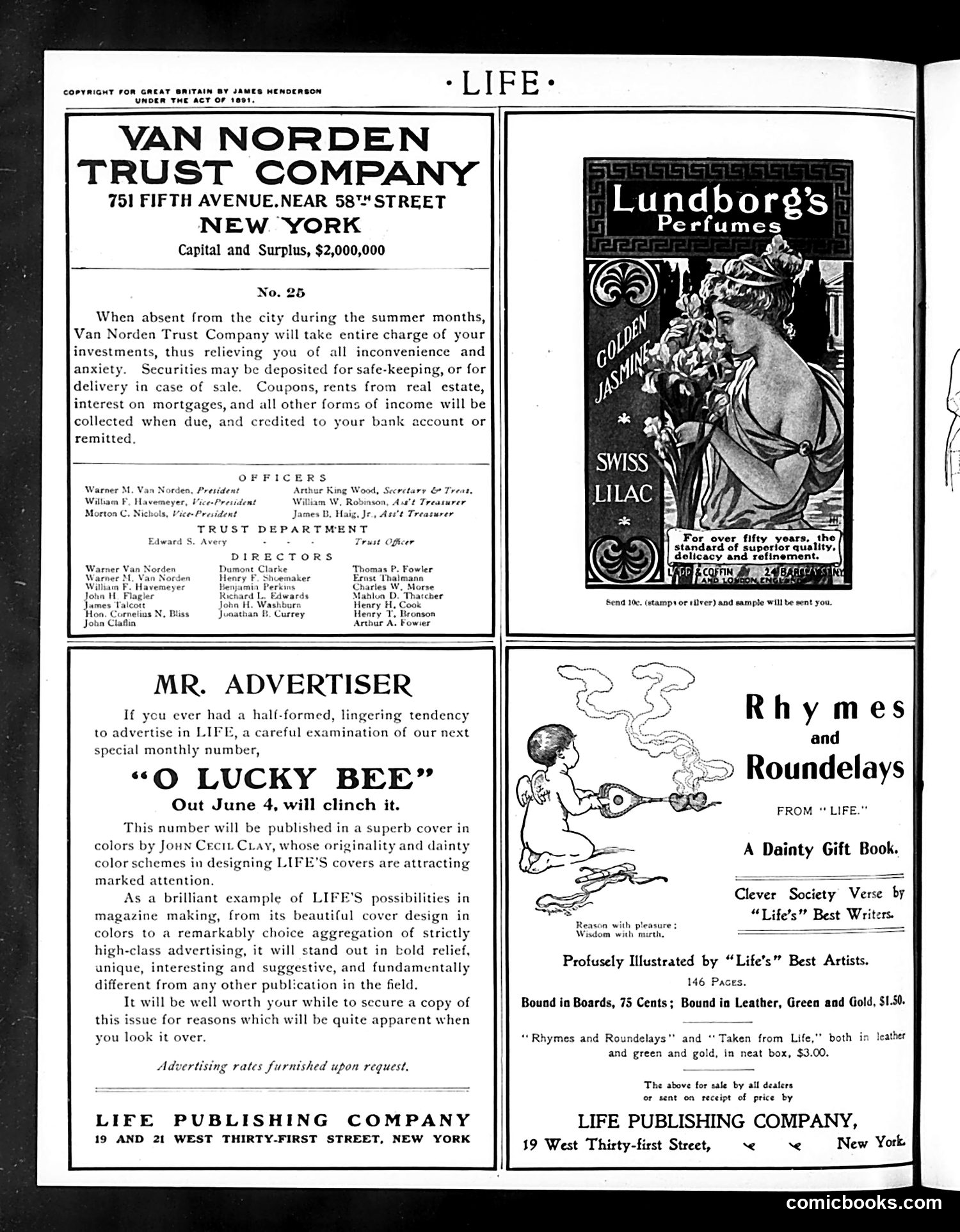 Life — May 28, 1903 — page 2: Life, 1903-05-28