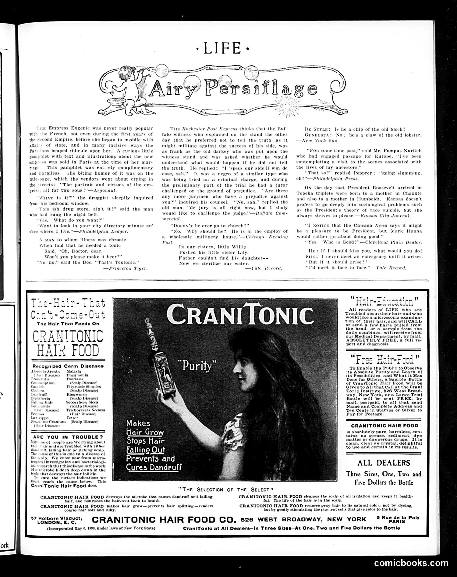 Life — June 4, 1903 — page 7: Life, 1903-06-04