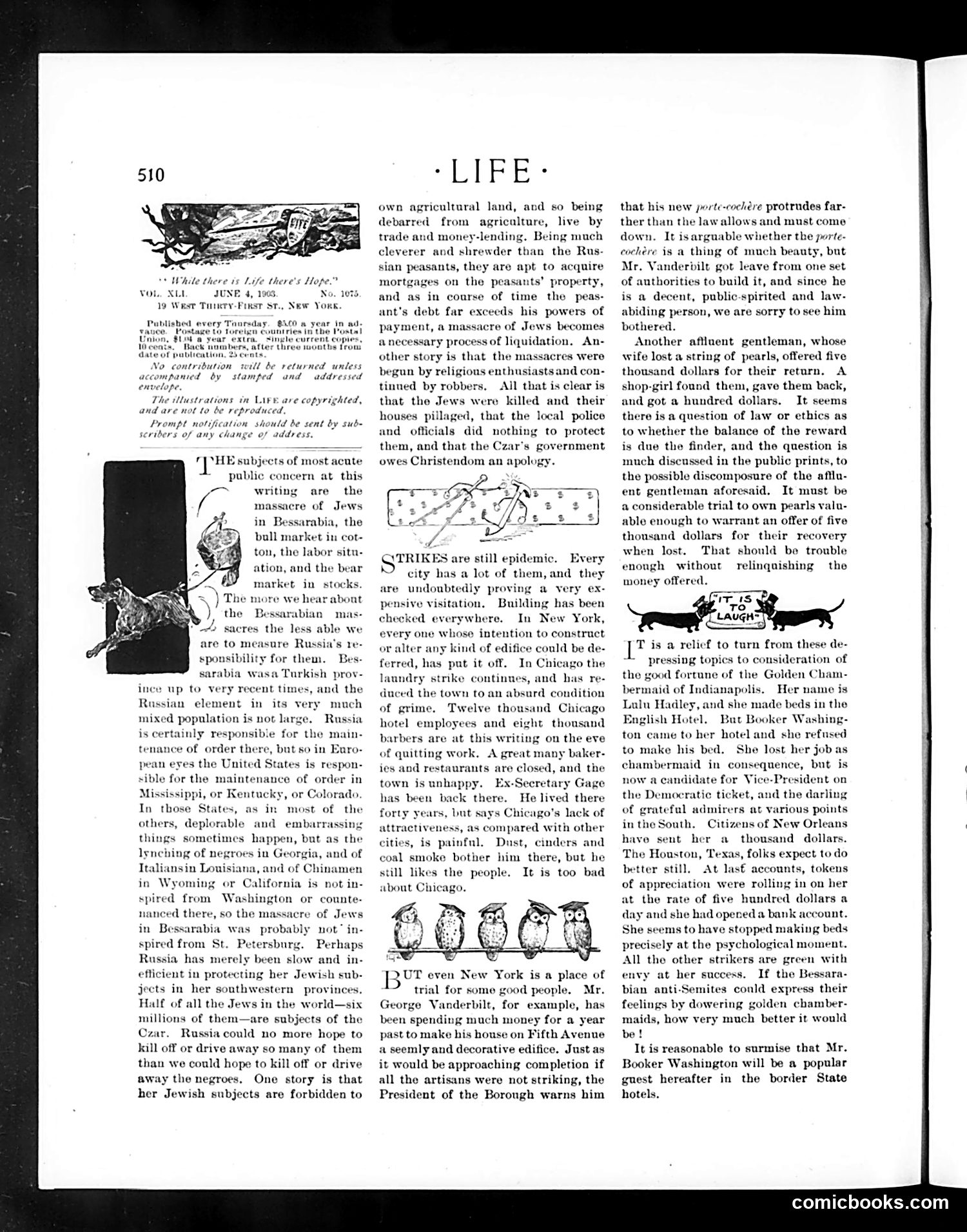Life — June 4, 1903 — page 10: Life, 1903-06-04
