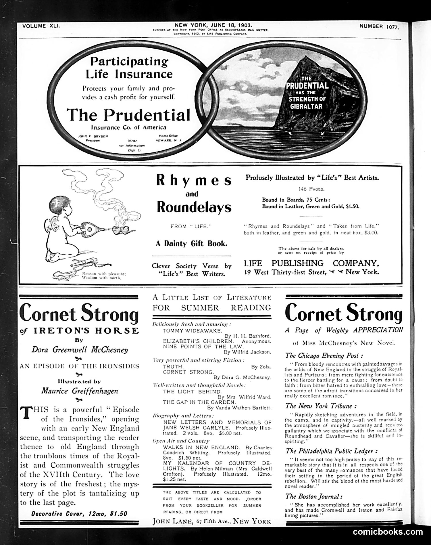 Life — June 18, 1903 — page 2: Life, 1903-06-18