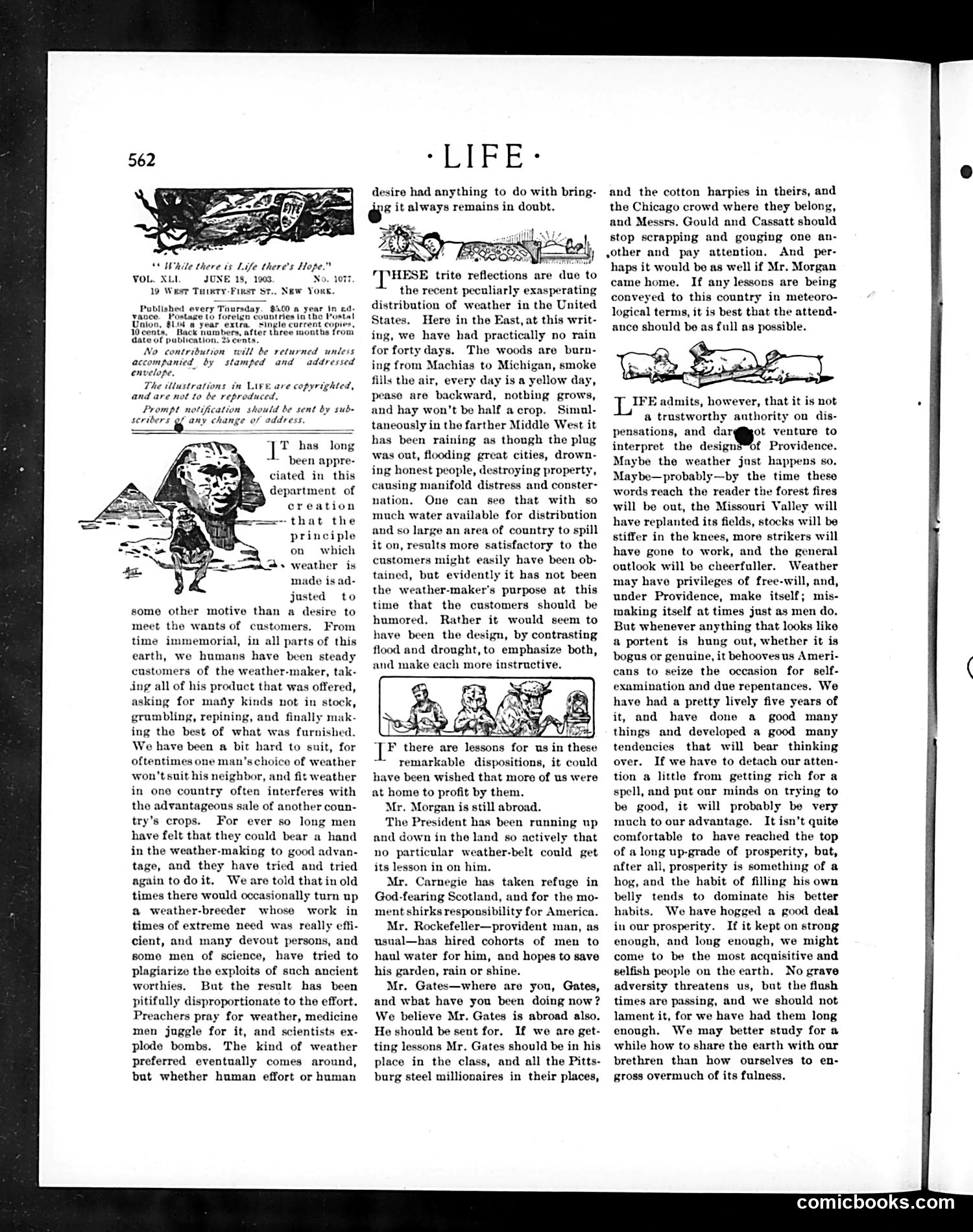 Life — June 18, 1903 — page 6: Life, 1903-06-18