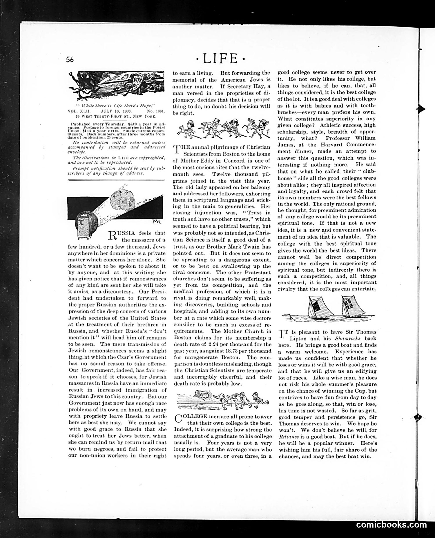 Life — July 16, 1903 — page 4: Life, 1903-07-16