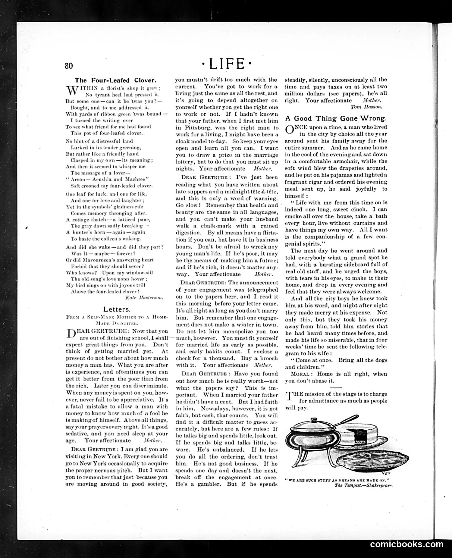 Life — July 23, 1903 — page 8: Life, 1903-07-23