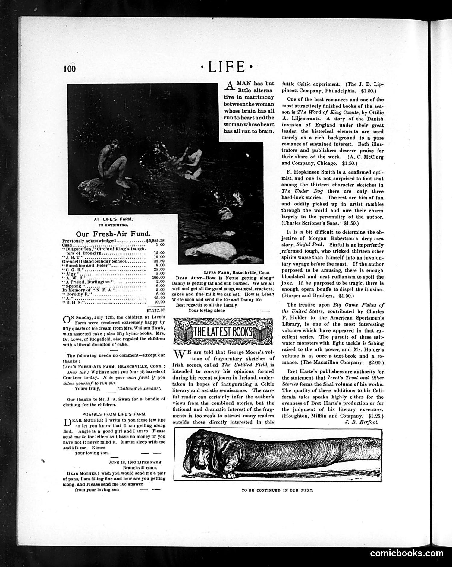Life — July 30, 1903 — page 6: Life, 1903-07-30