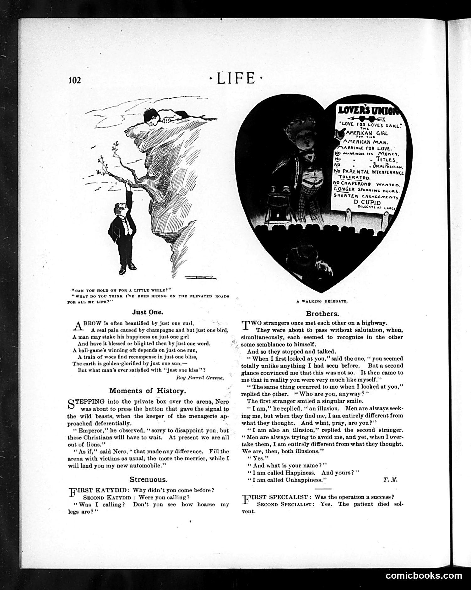 Life — July 30, 1903 — page 8: Life, 1903-07-30