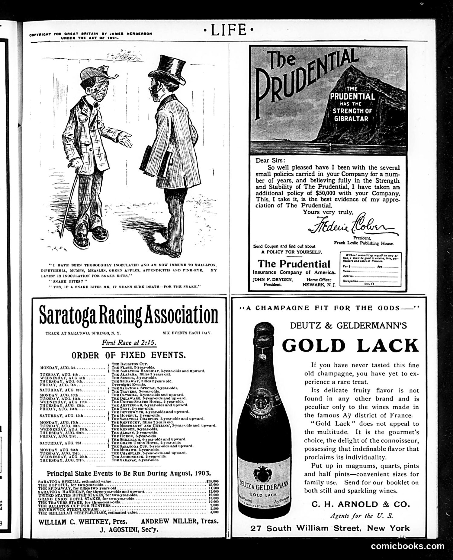 Life — August 6, 1903 — page 3: Life, 1903-08-06