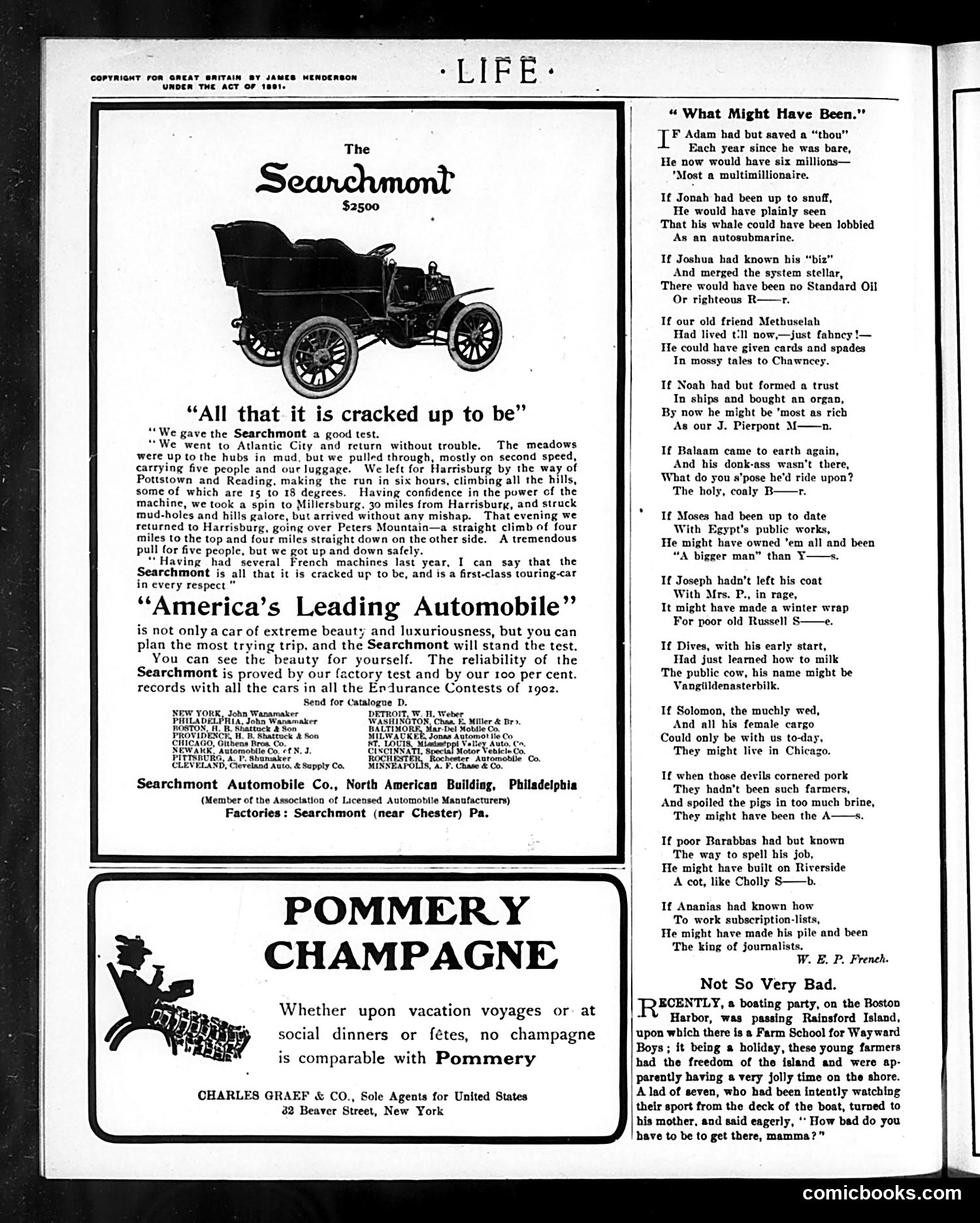 Life — August 20, 1903 — page 2: Life, 1903-08-20