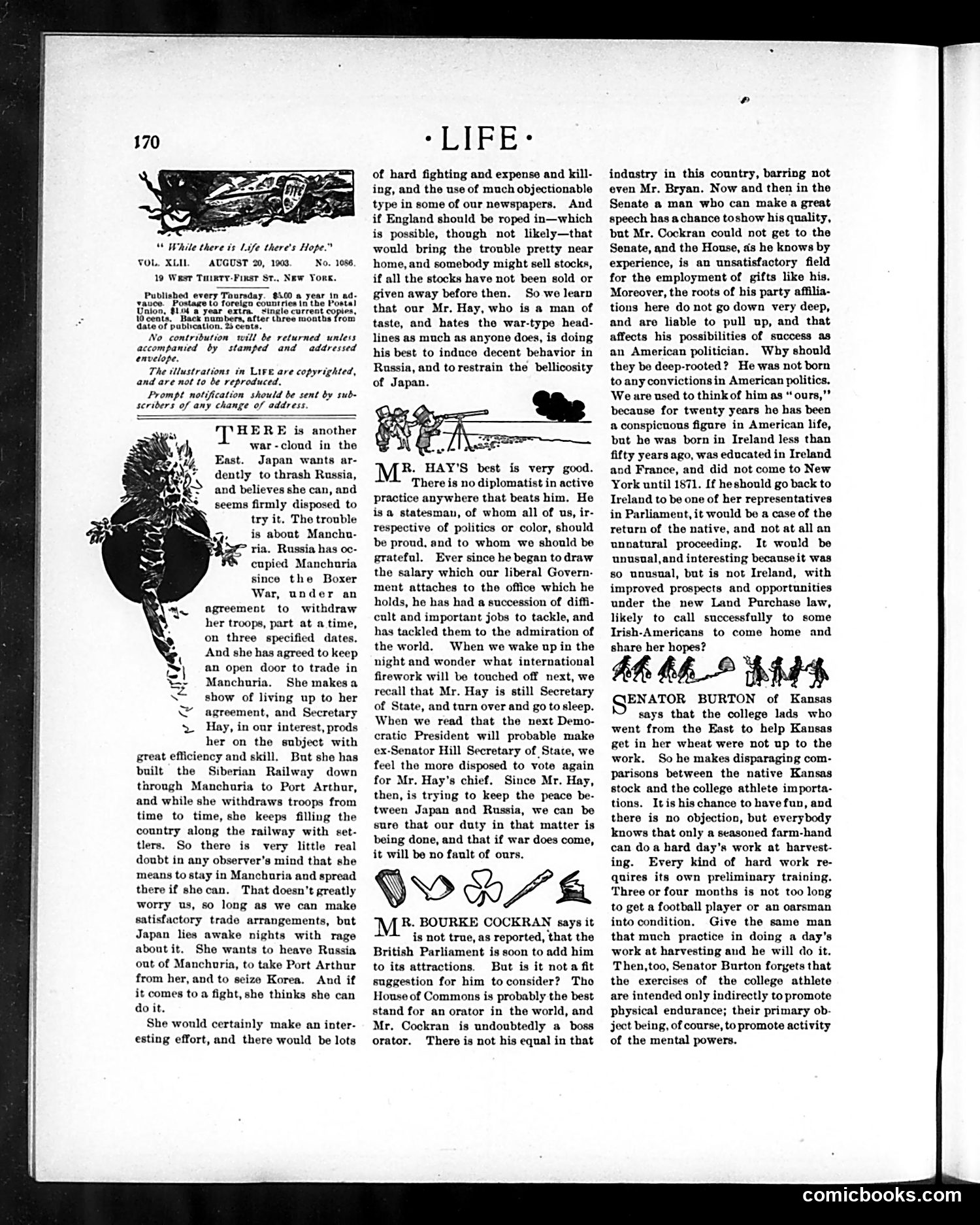 Life — August 20, 1903 — page 6: Life, 1903-08-20