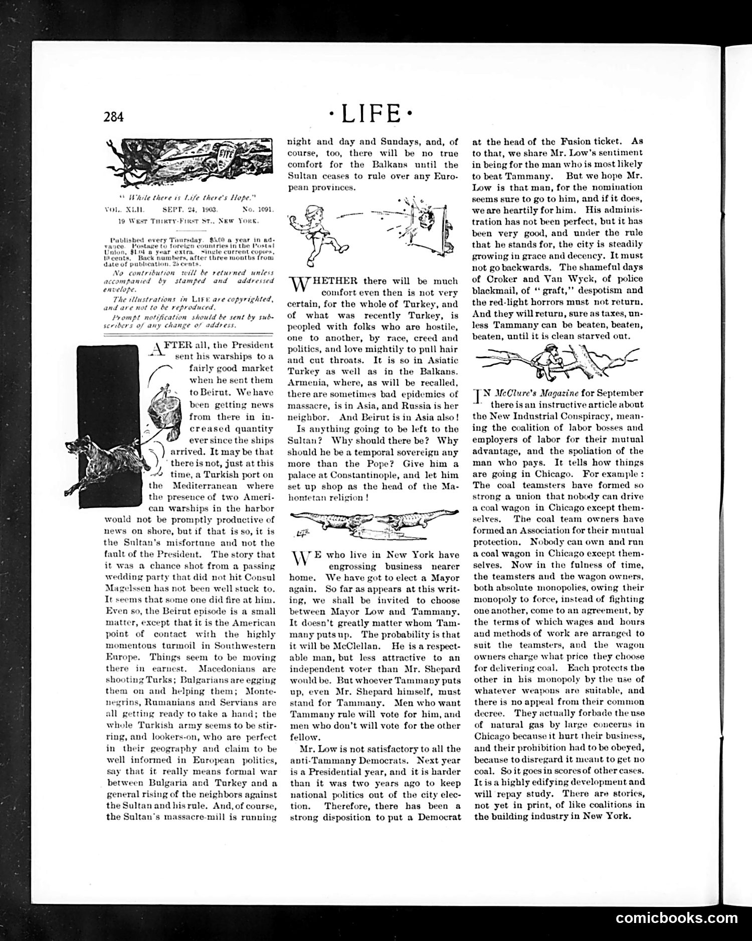 Life — September 24, 1903 — page 4: Life, 1903-09-24