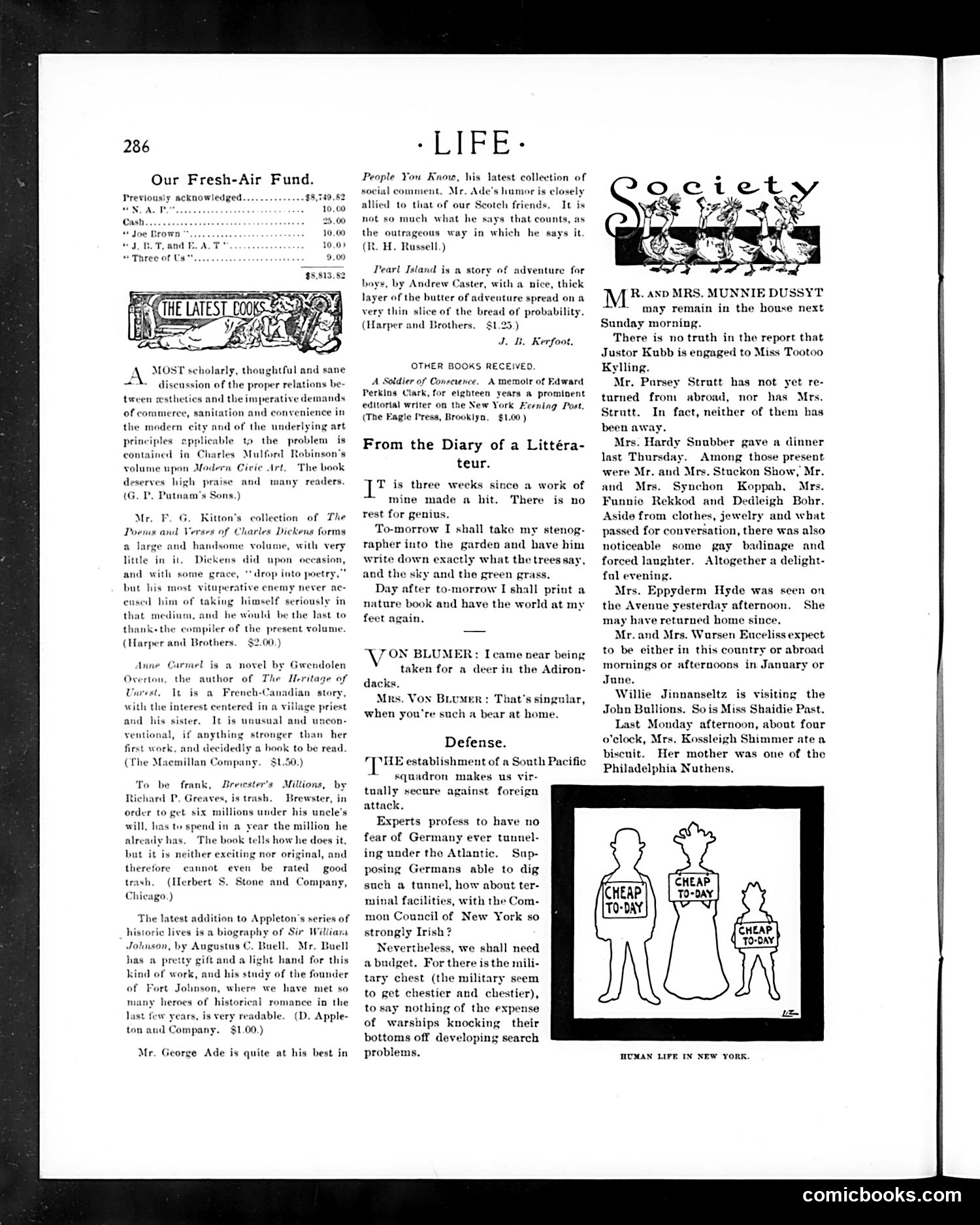 Life — September 24, 1903 — page 6: Life, 1903-09-24