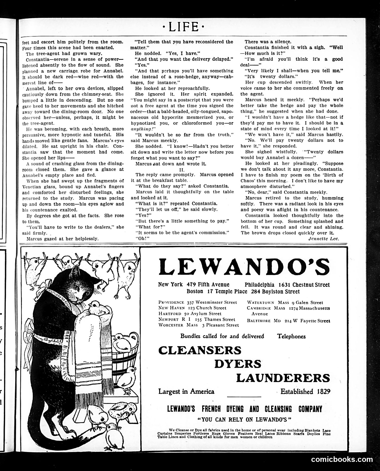 Life — October 1, 1903 — page 5: Life, 1903-10-01