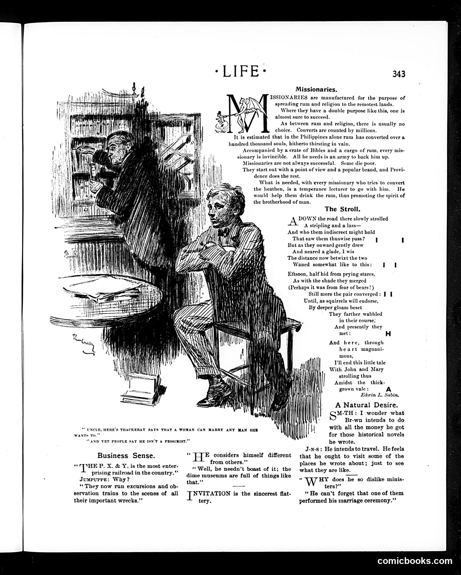 Life — October 8, 1903 — page 7: Life, 1903-10-08