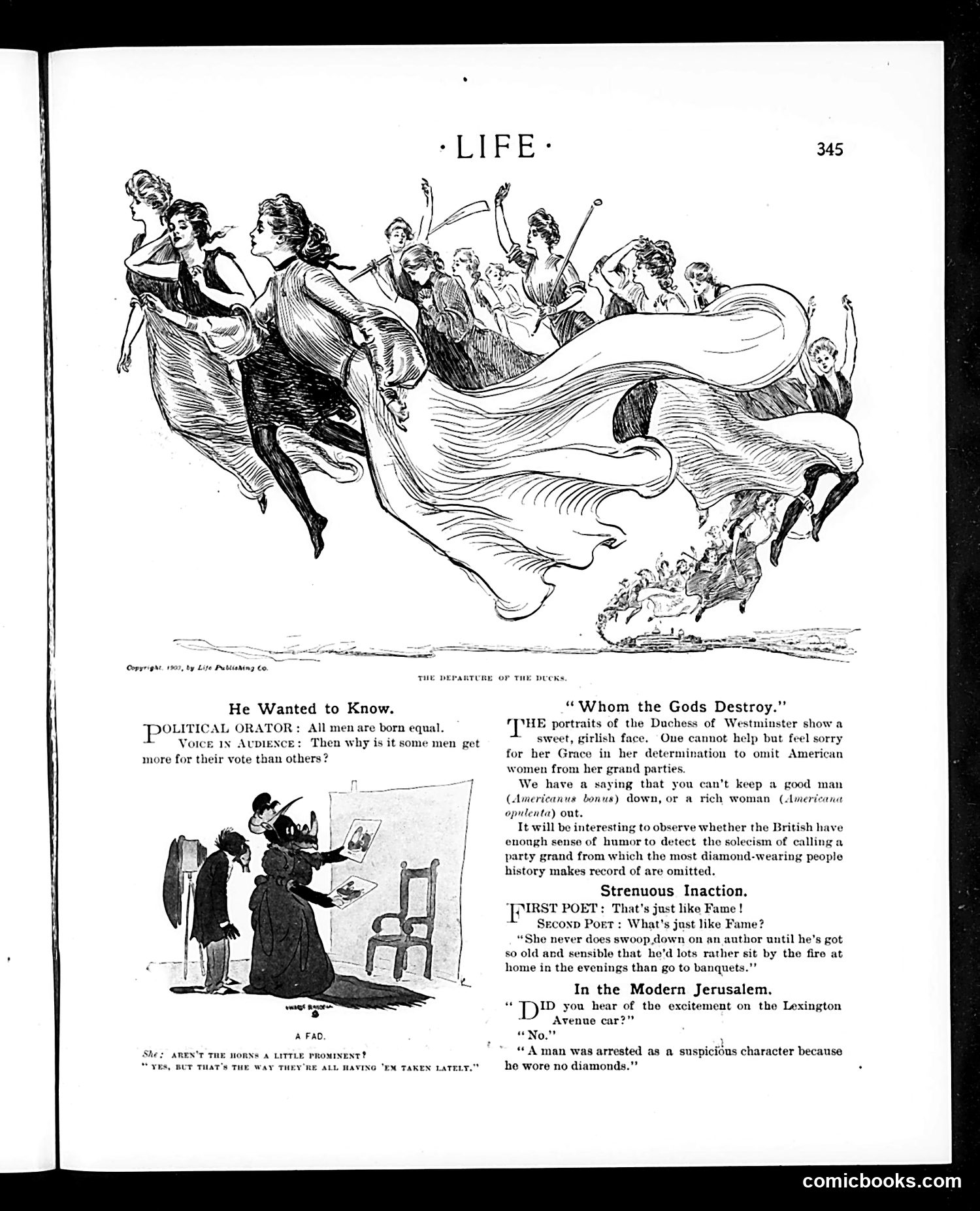 Life — October 8, 1903 — page 9: Life, 1903-10-08