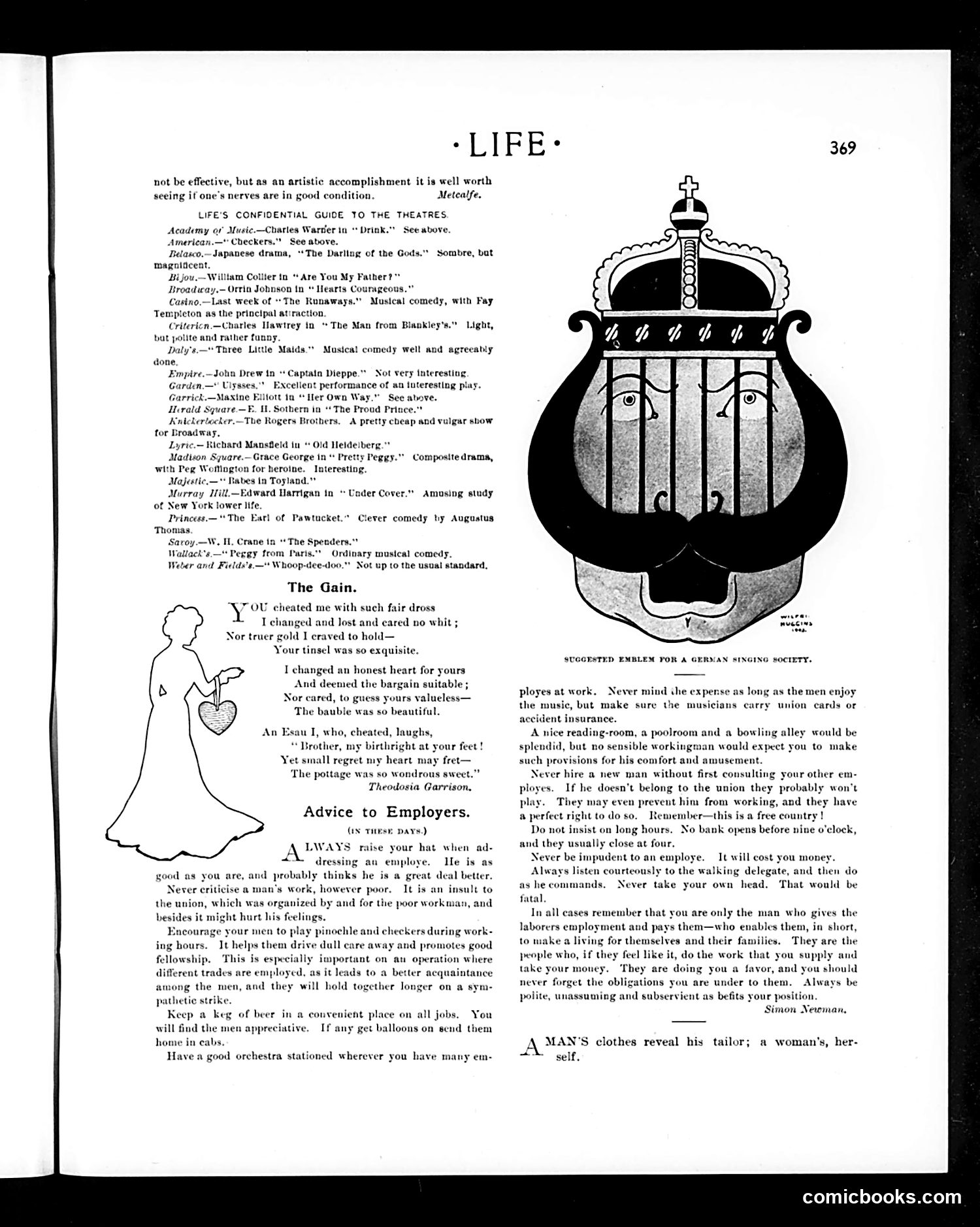 Life — October 15, 1903 — page 15: Life, 1903-10-15