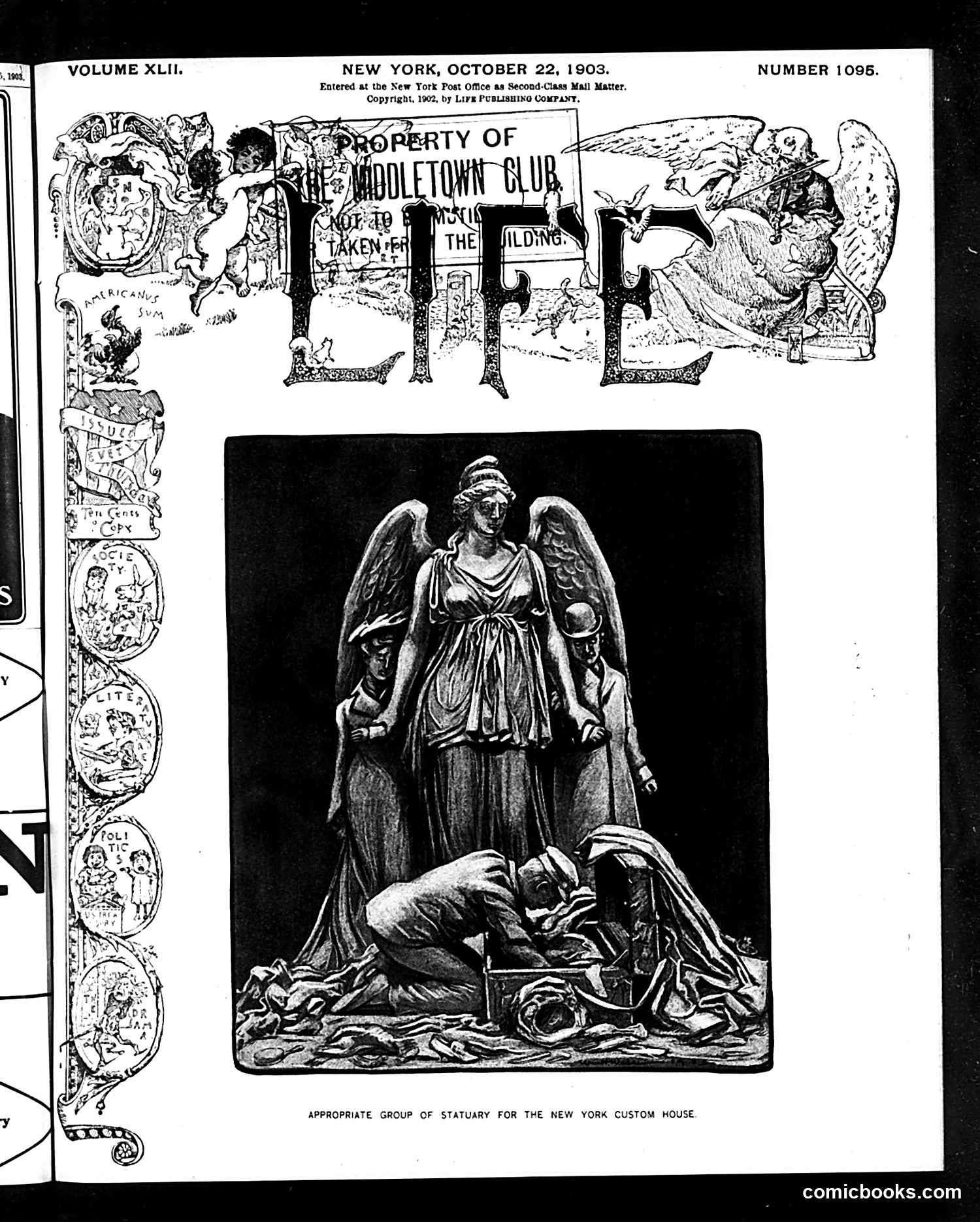 Life — October 22, 1903 — page 1: Life, 1903-10-22