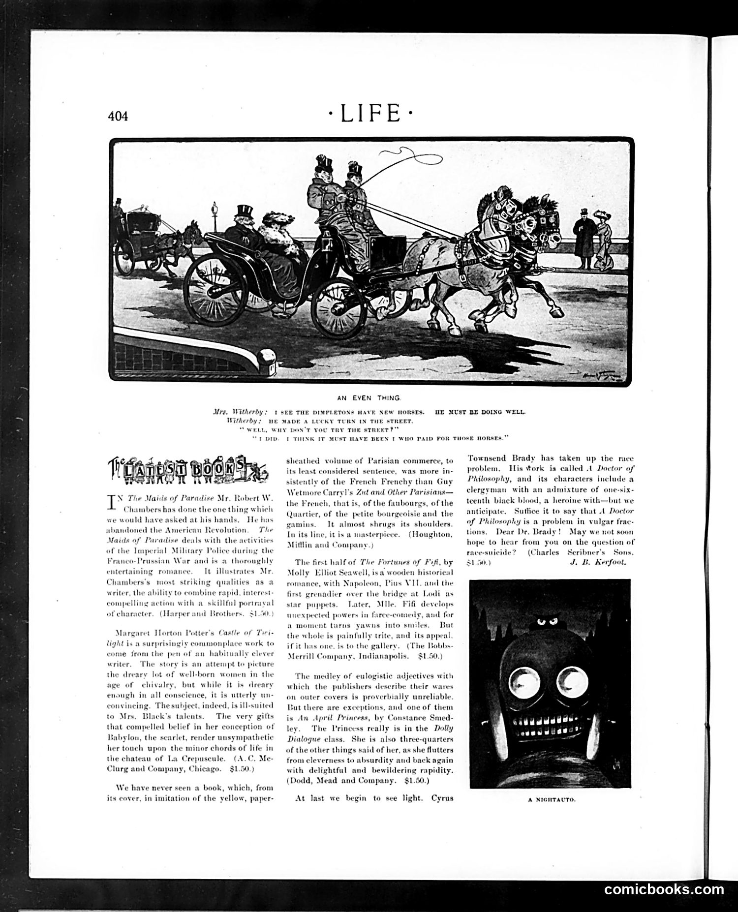 Life — October 29, 1903 — page 6: Life, 1903-10-29