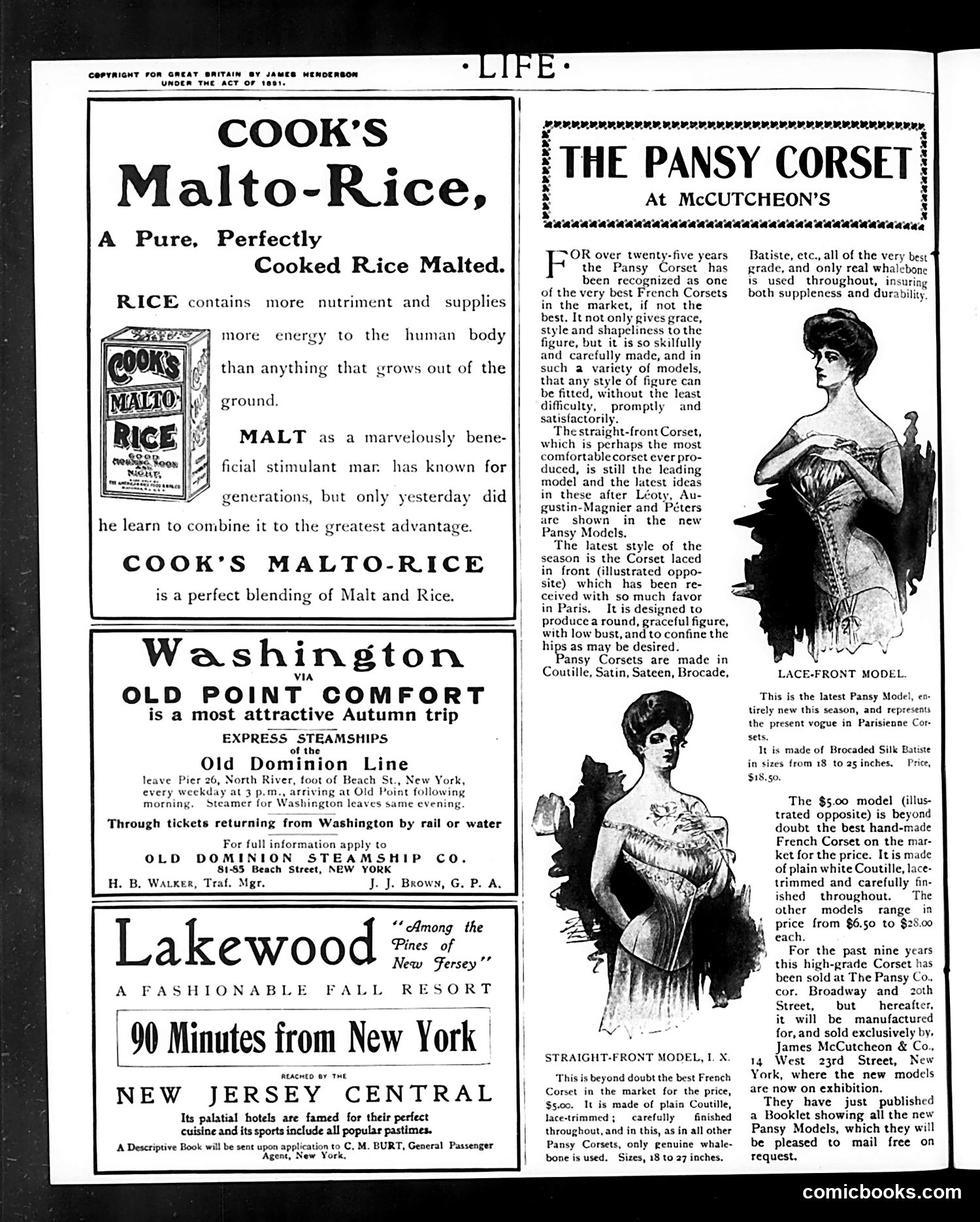 Life — November 12, 1903 — page 2: Life, 1903-11-12