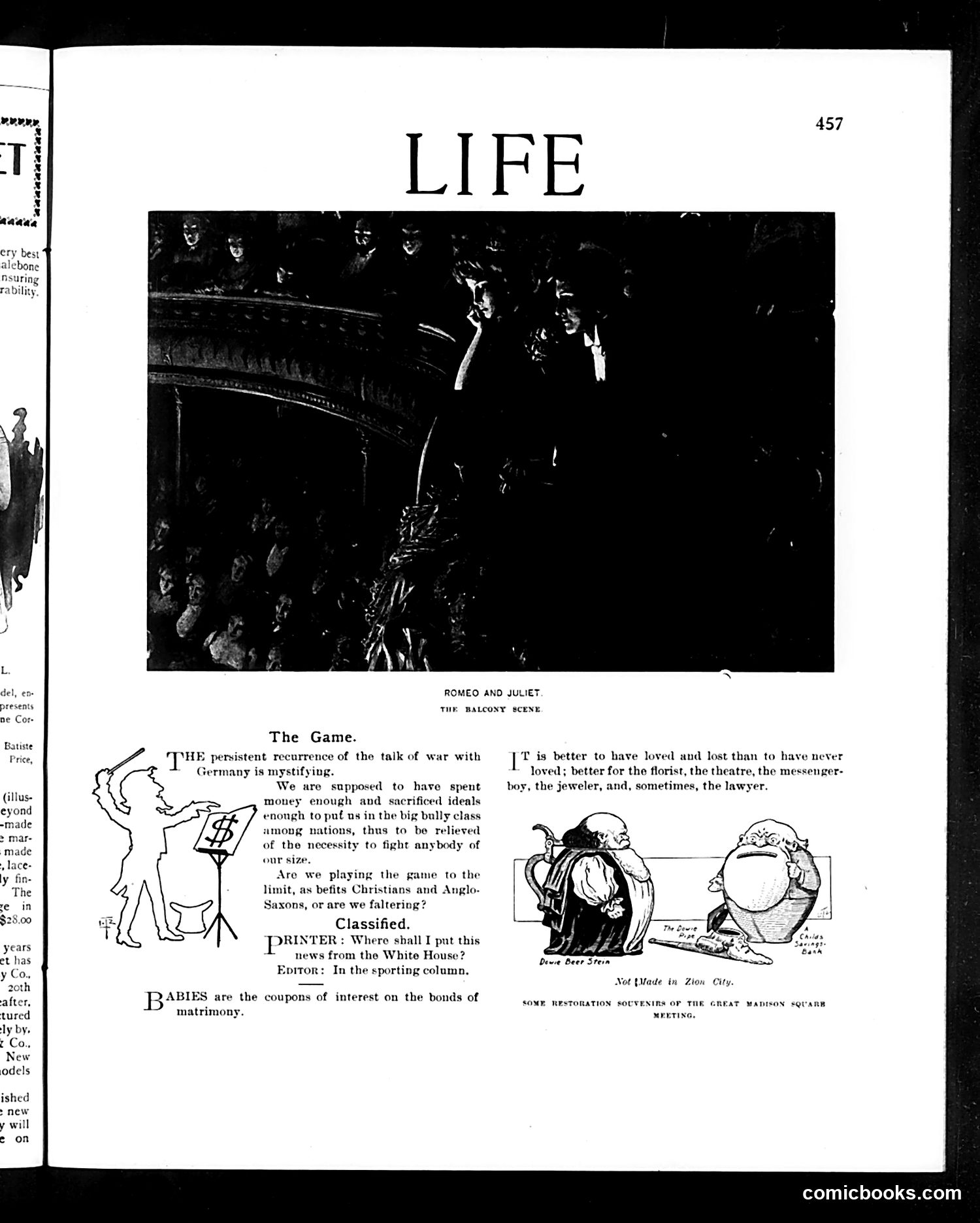 Life — November 12, 1903 — page 3: Life, 1903-11-12