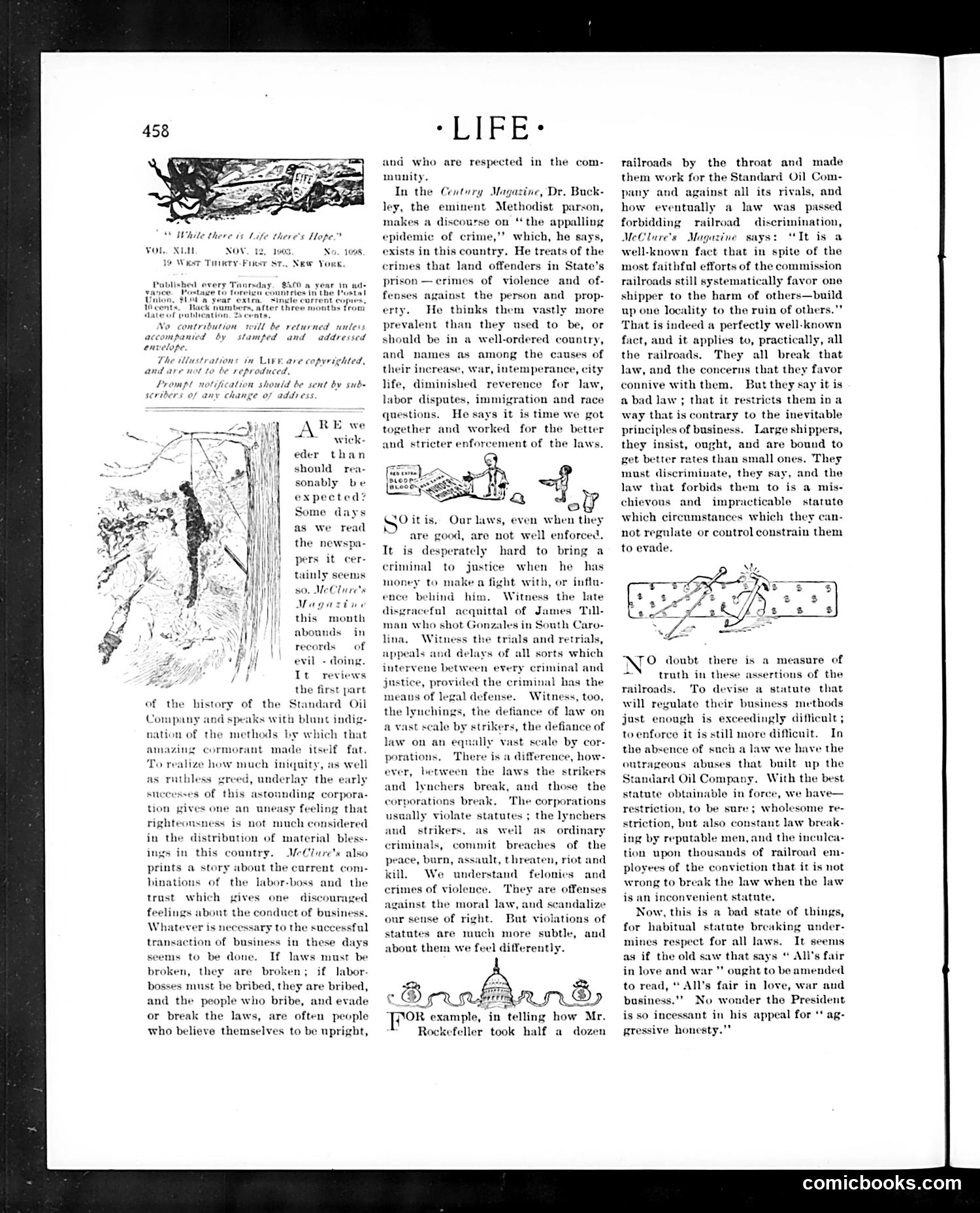 Life — November 12, 1903 — page 4: Life, 1903-11-12