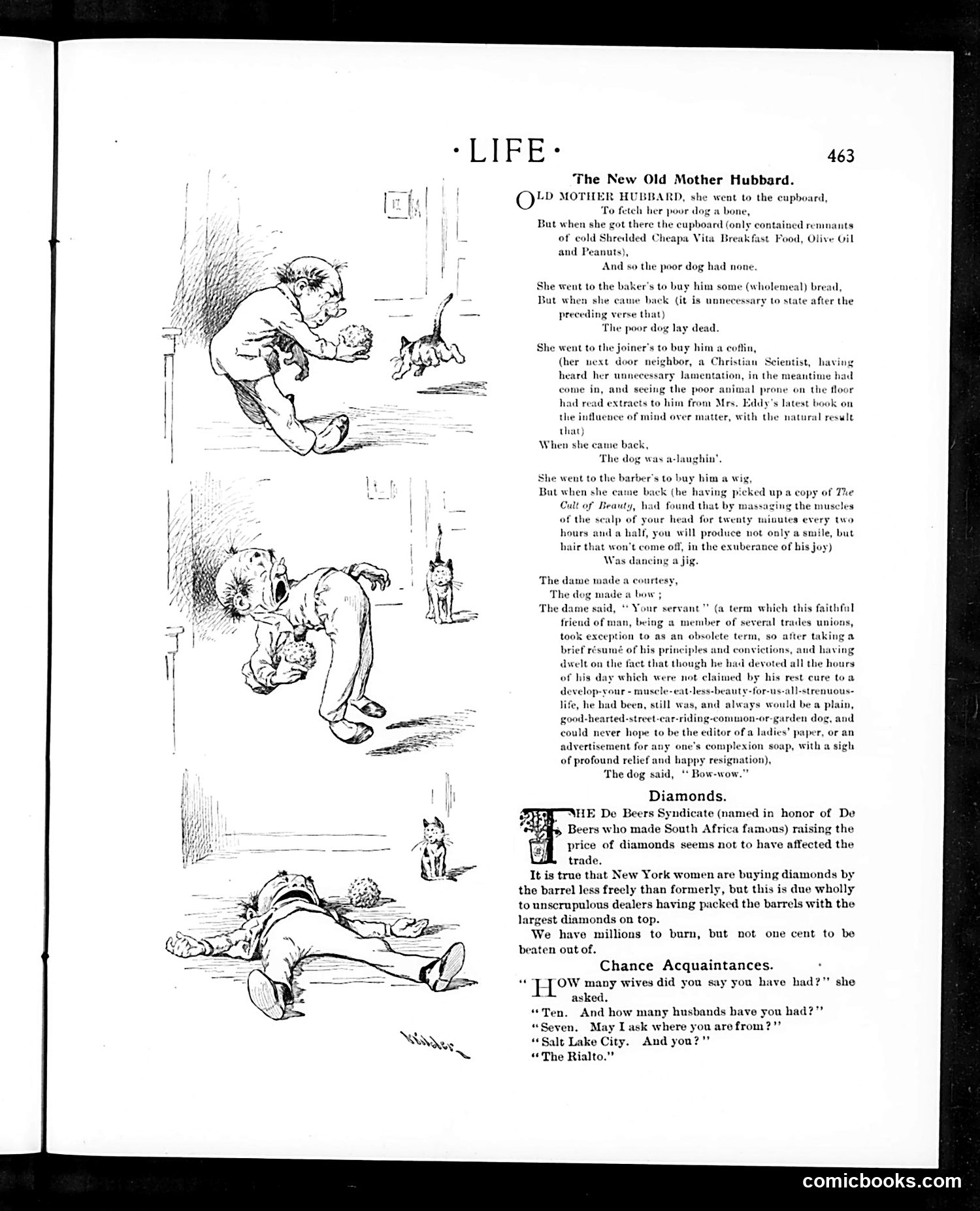 Life — November 12, 1903 — page 9: Life, 1903-11-12