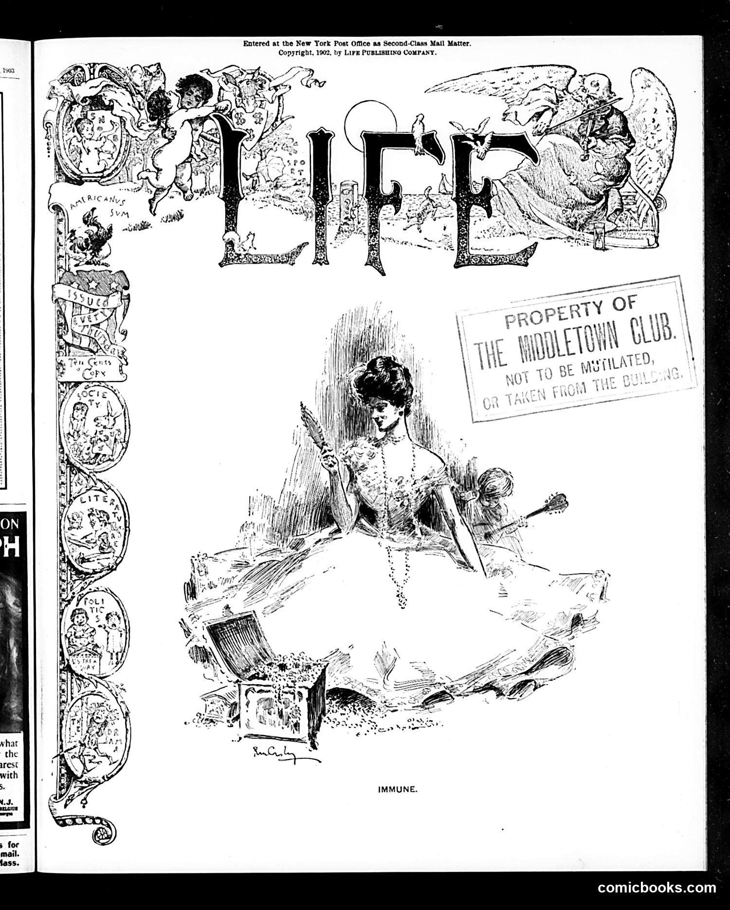 Life — November 26, 1903 — page 1: Life, 1903-11-26