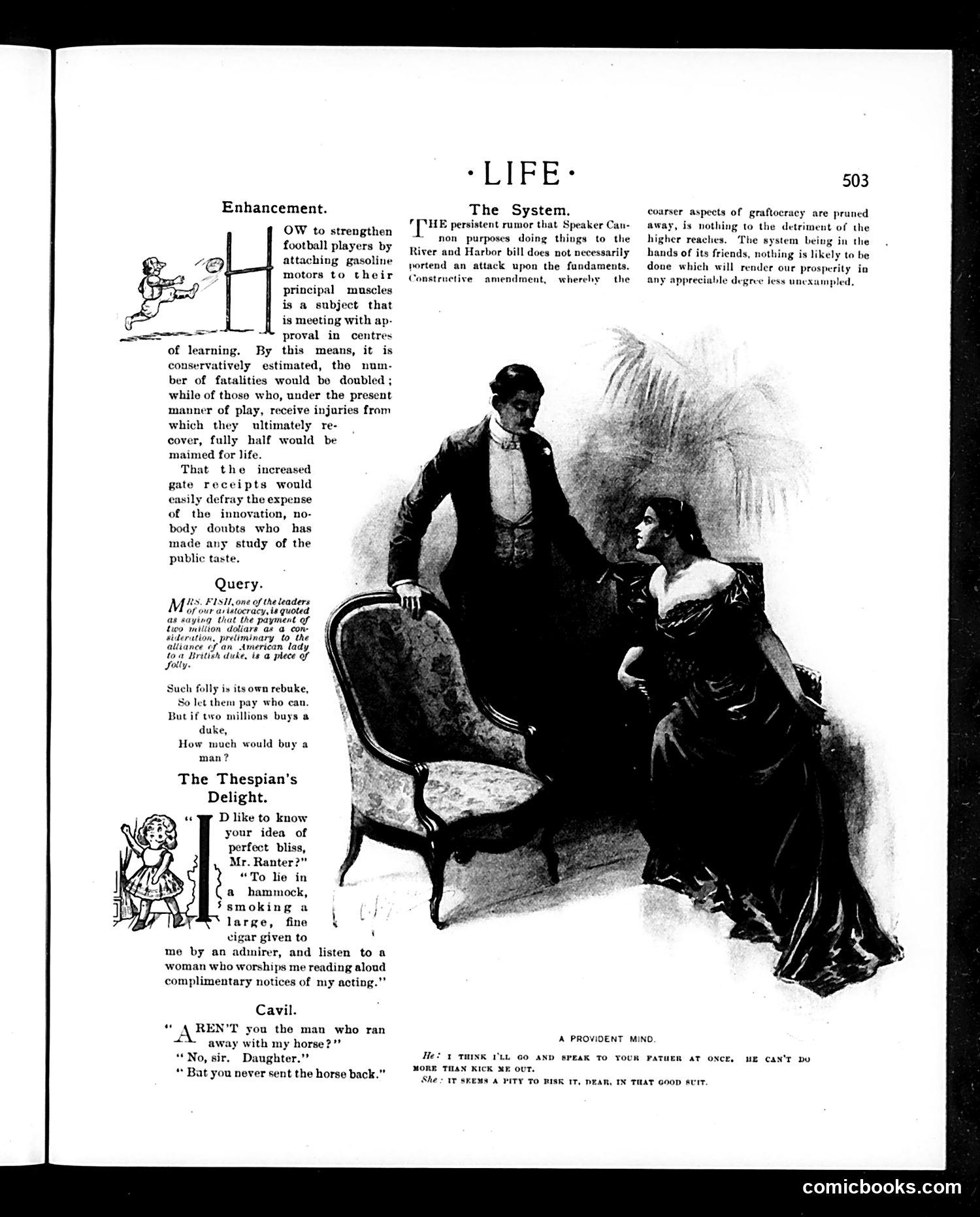 Life — November 26, 1903 — page 7: Life, 1903-11-26
