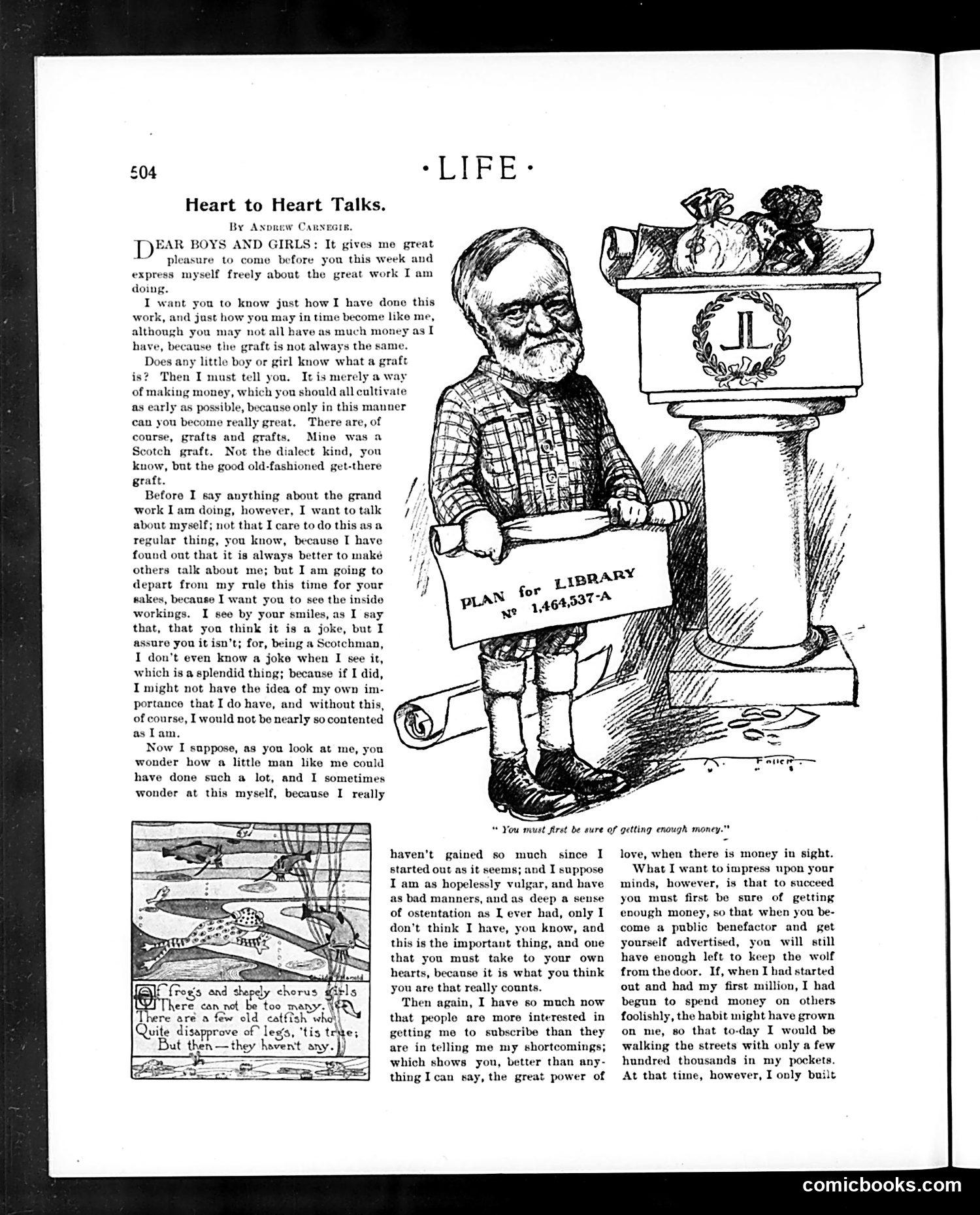 Life — November 26, 1903 — page 8: Life, 1903-11-26