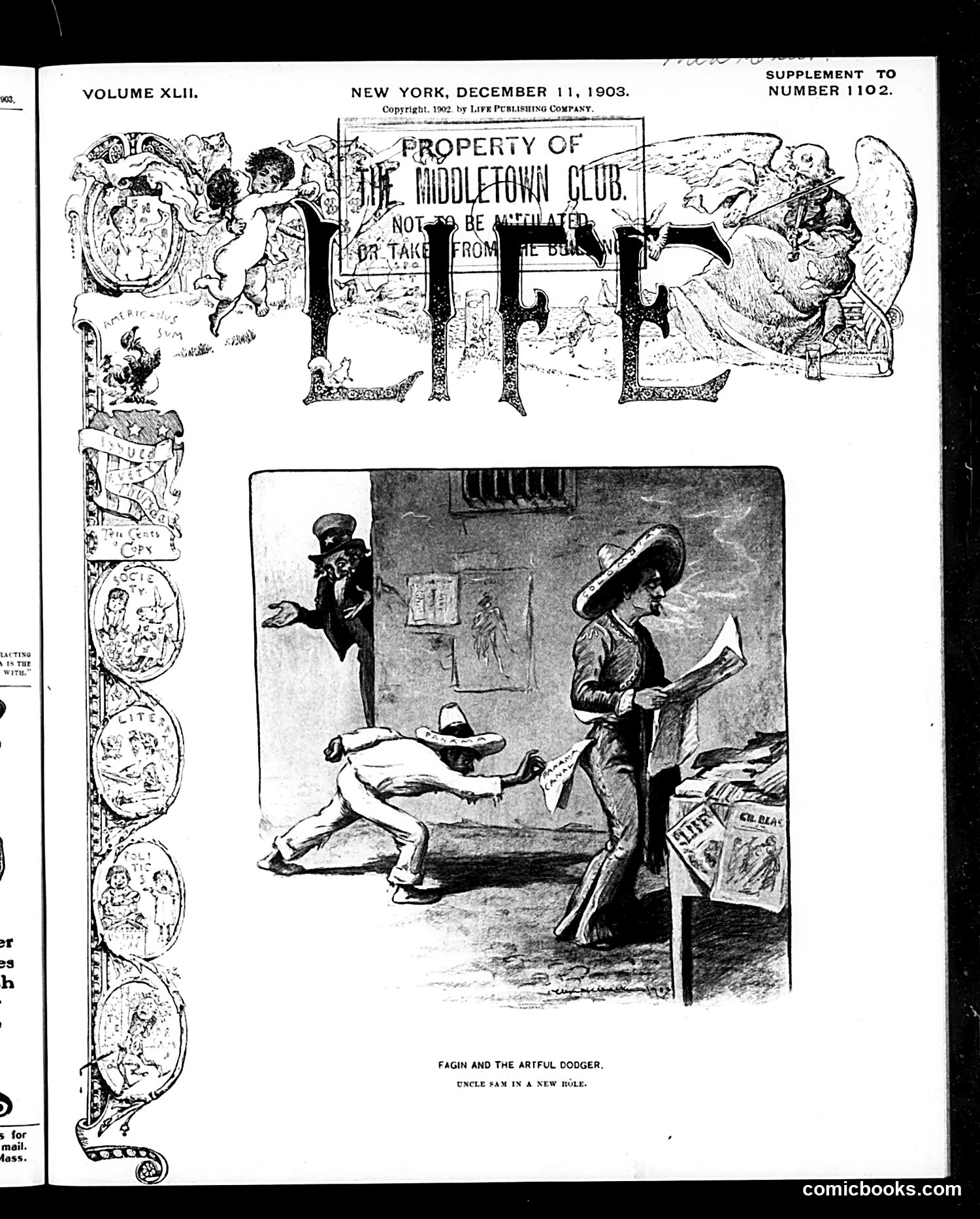 Life — December 11, 1903 — page 1: Life, 1903-12-11