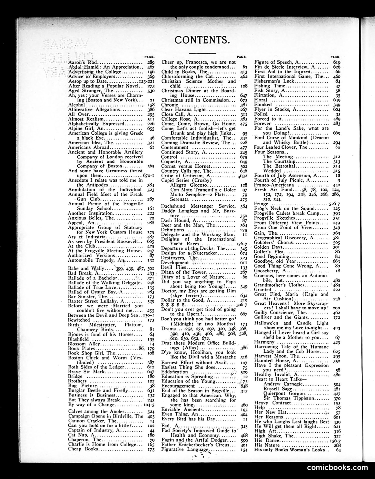 Life — 1903 — page 2: Life, 1903