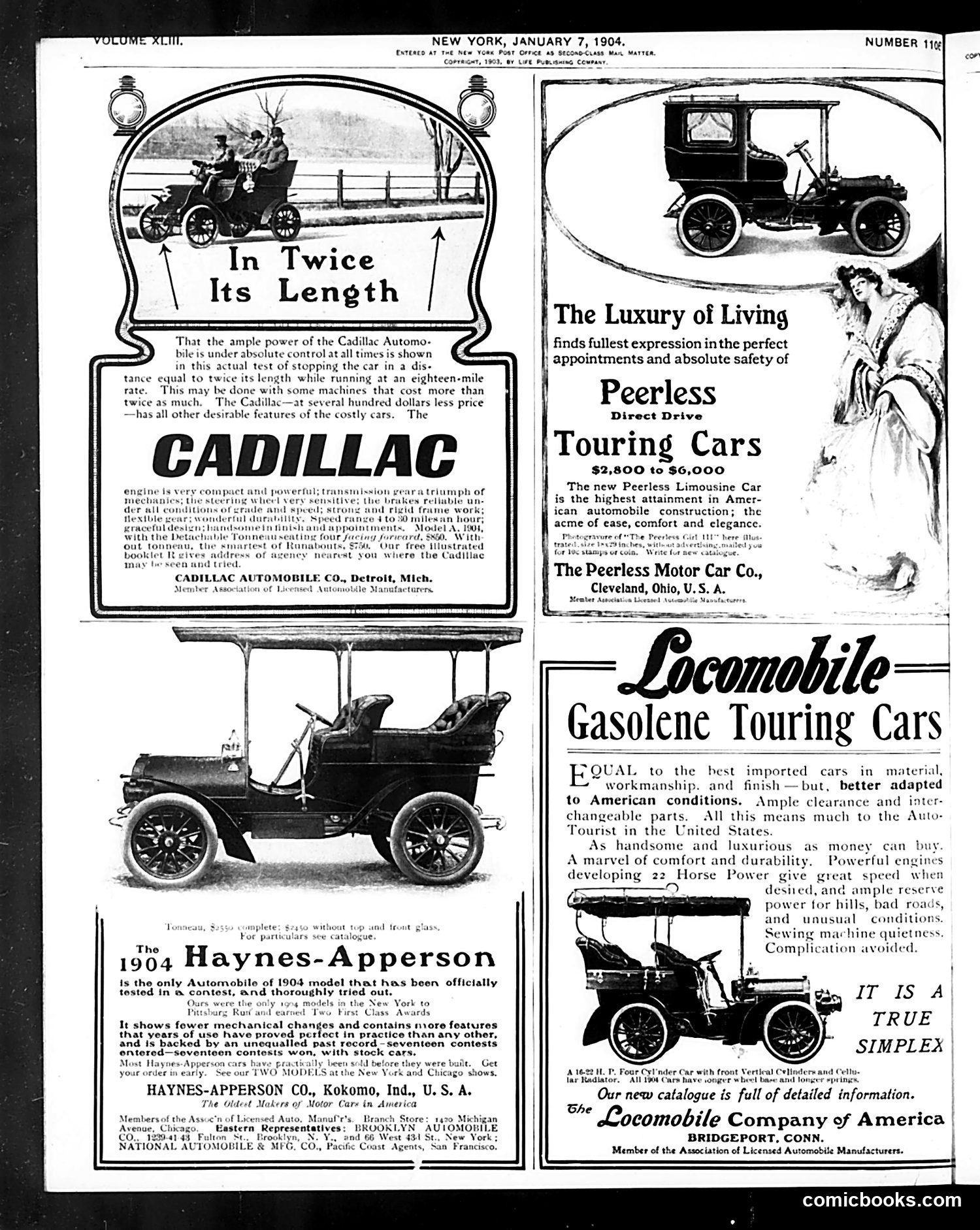 Life — January 7, 1904 — page 2: Life, 1904-01-07