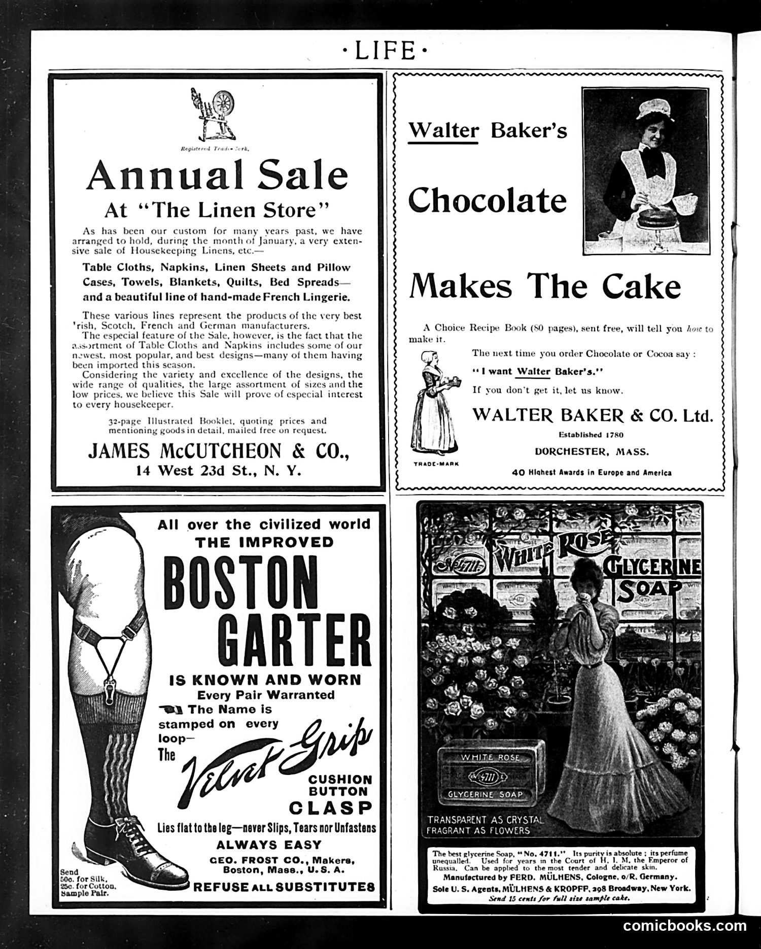 Life — January 7, 1904 — page 8: Life, 1904-01-07
