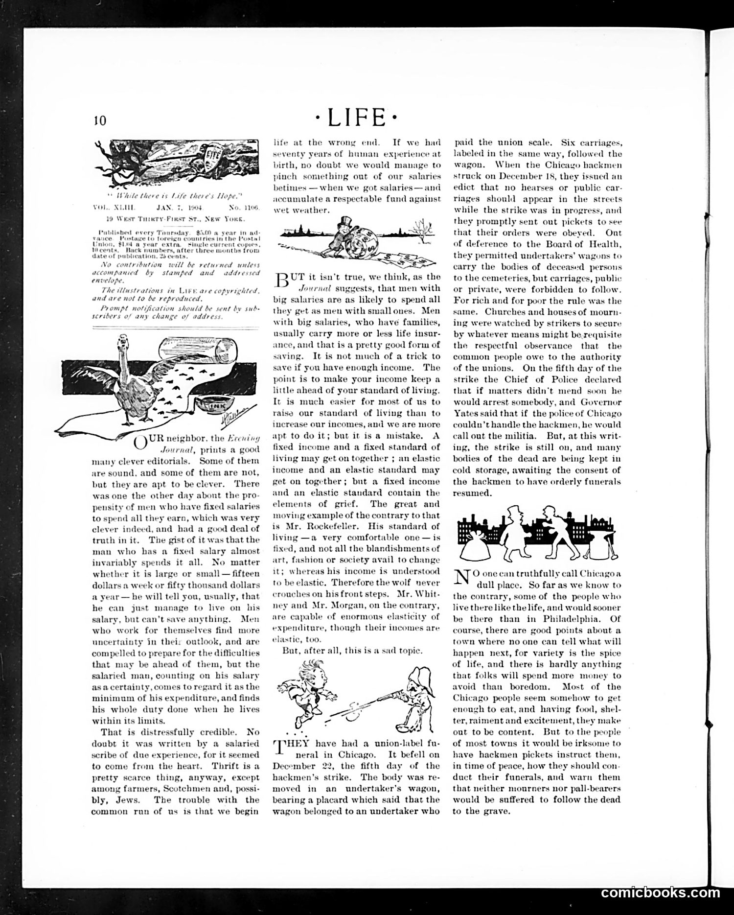 Life — January 7, 1904 — page 10: Life, 1904-01-07