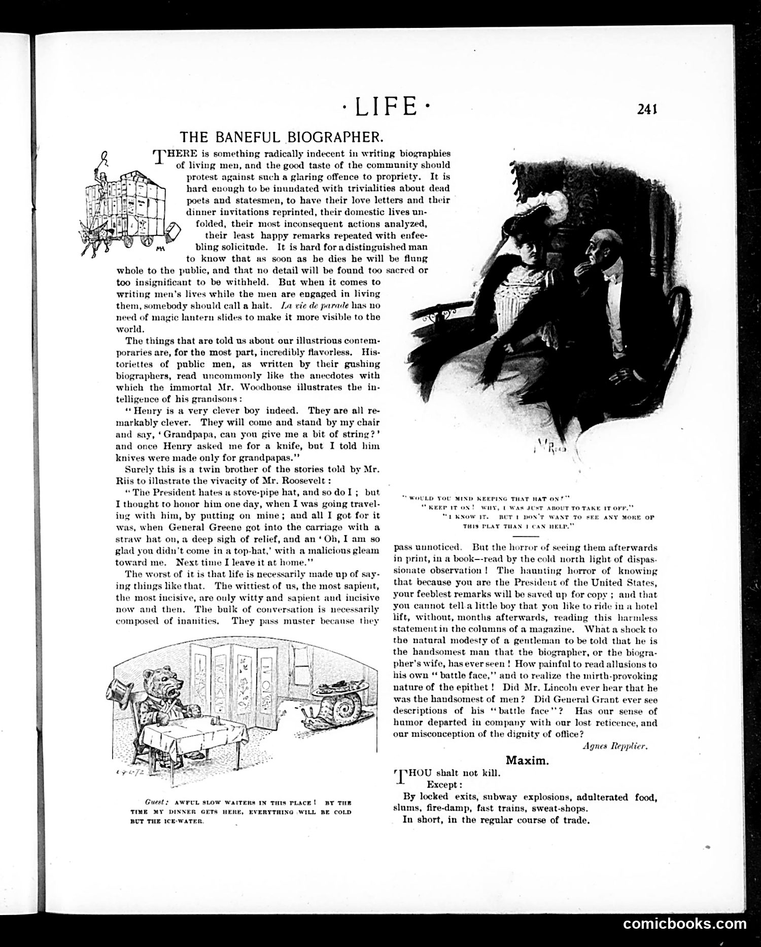 Life — March 10, 1904 — page 7: Life, 1904-03-10
