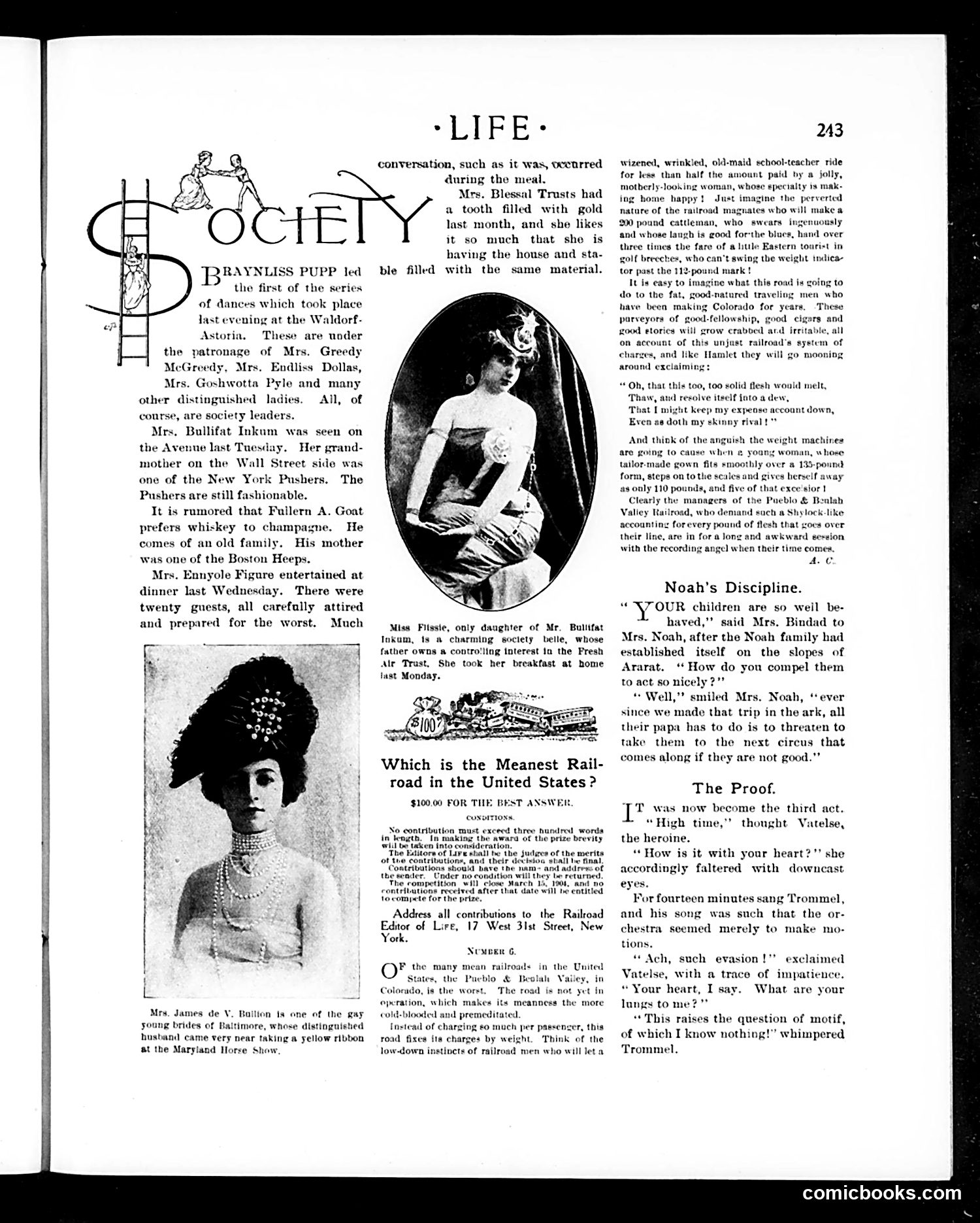 Life — March 10, 1904 — page 9: Life, 1904-03-10
