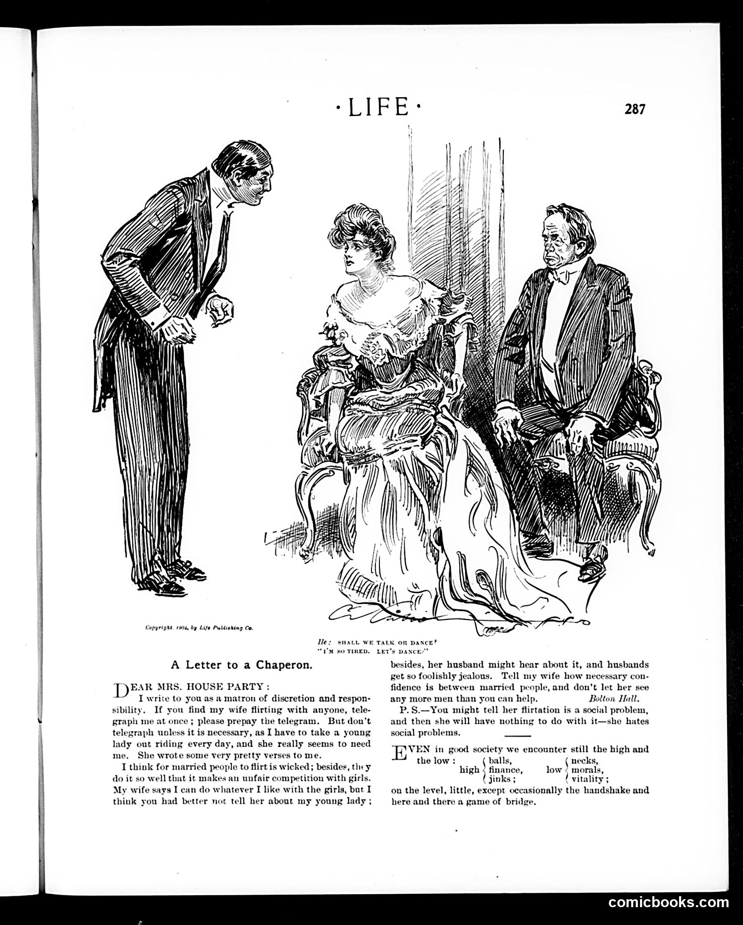 Life — March 24, 1904 — page 9: Life, 1904-03-24