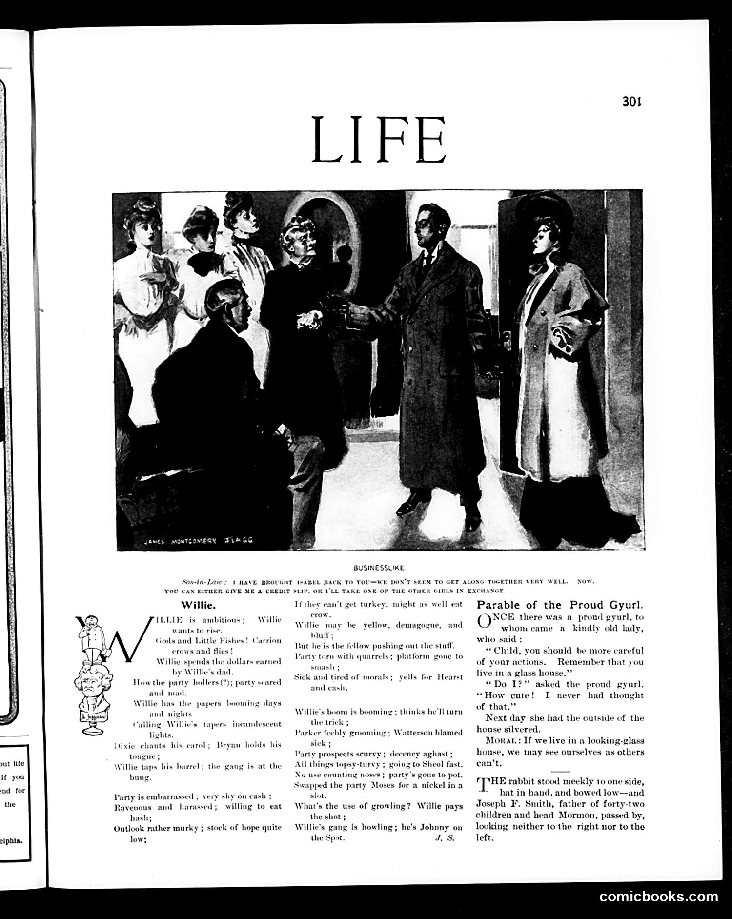 Life — March 31, 1904 — page 3: Life, 1904-03-31