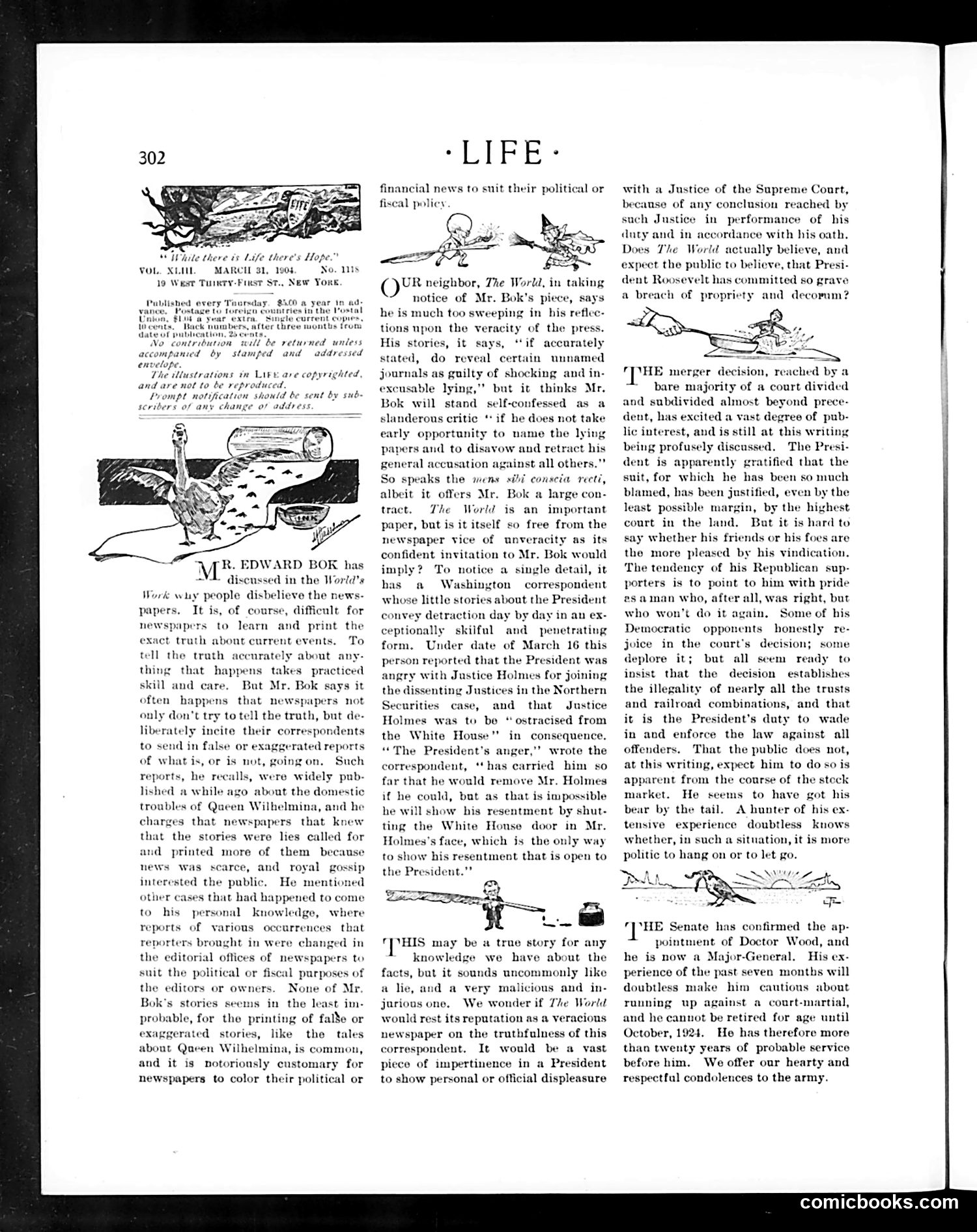 Life — March 31, 1904 — page 4: Life, 1904-03-31