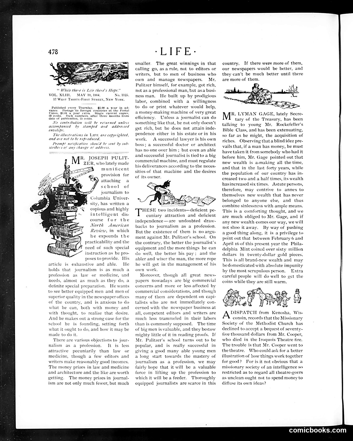 Life — May 19, 1904 — page 6: Life, 1904-05-19