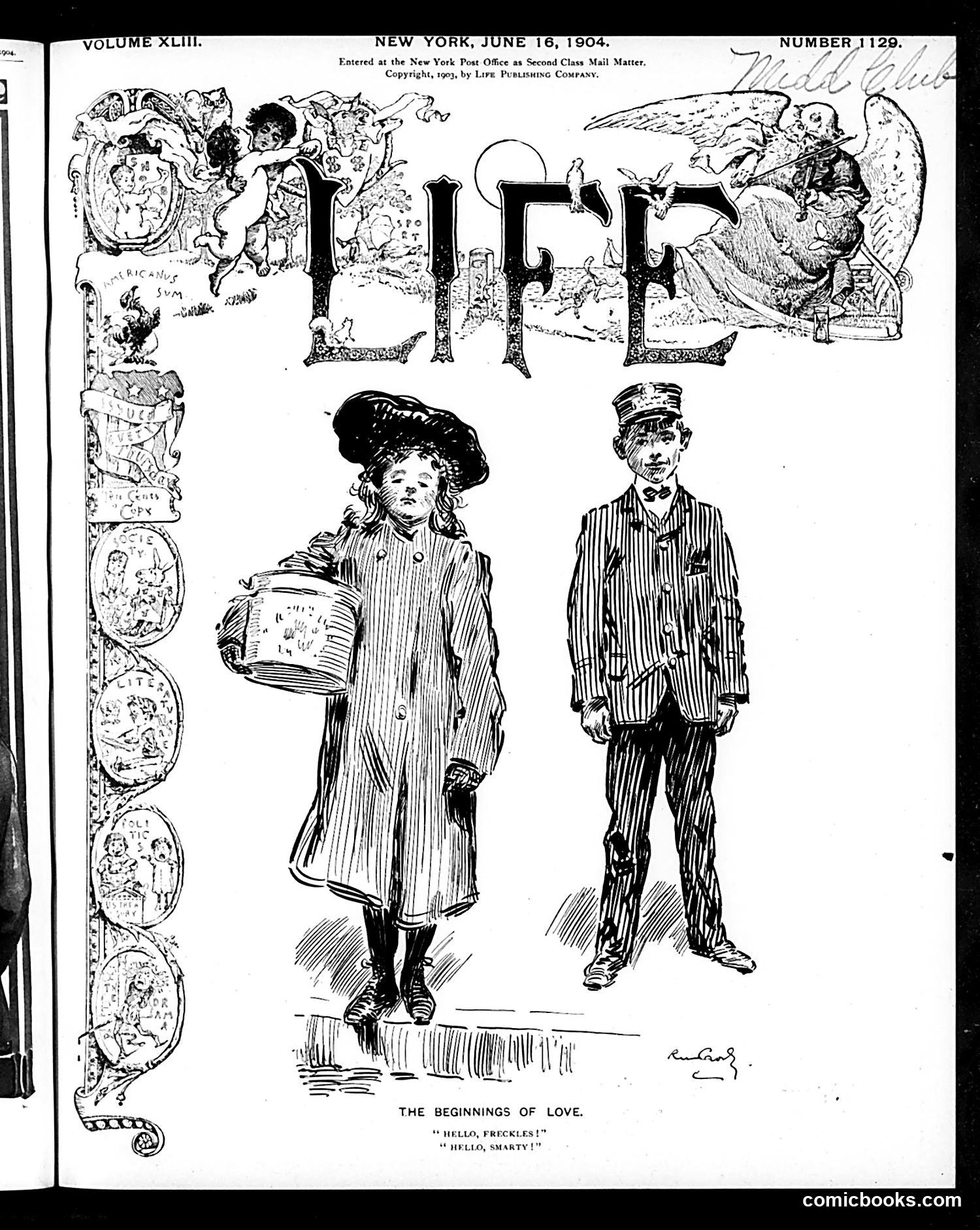 Life — June 16, 1904 — page 1: Life, 1904-06-16